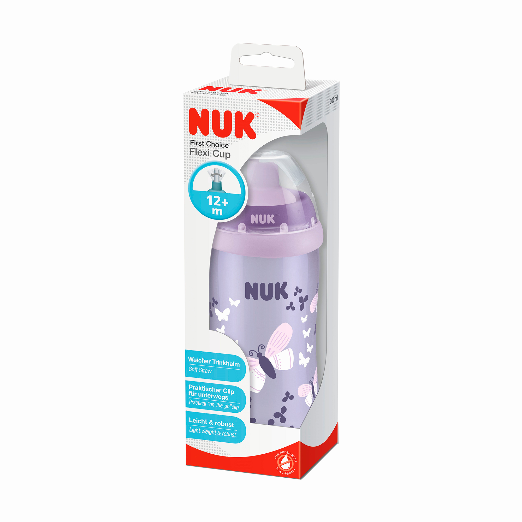 

Поїльник NUK FirstChoiceFlexiCup 300 мл