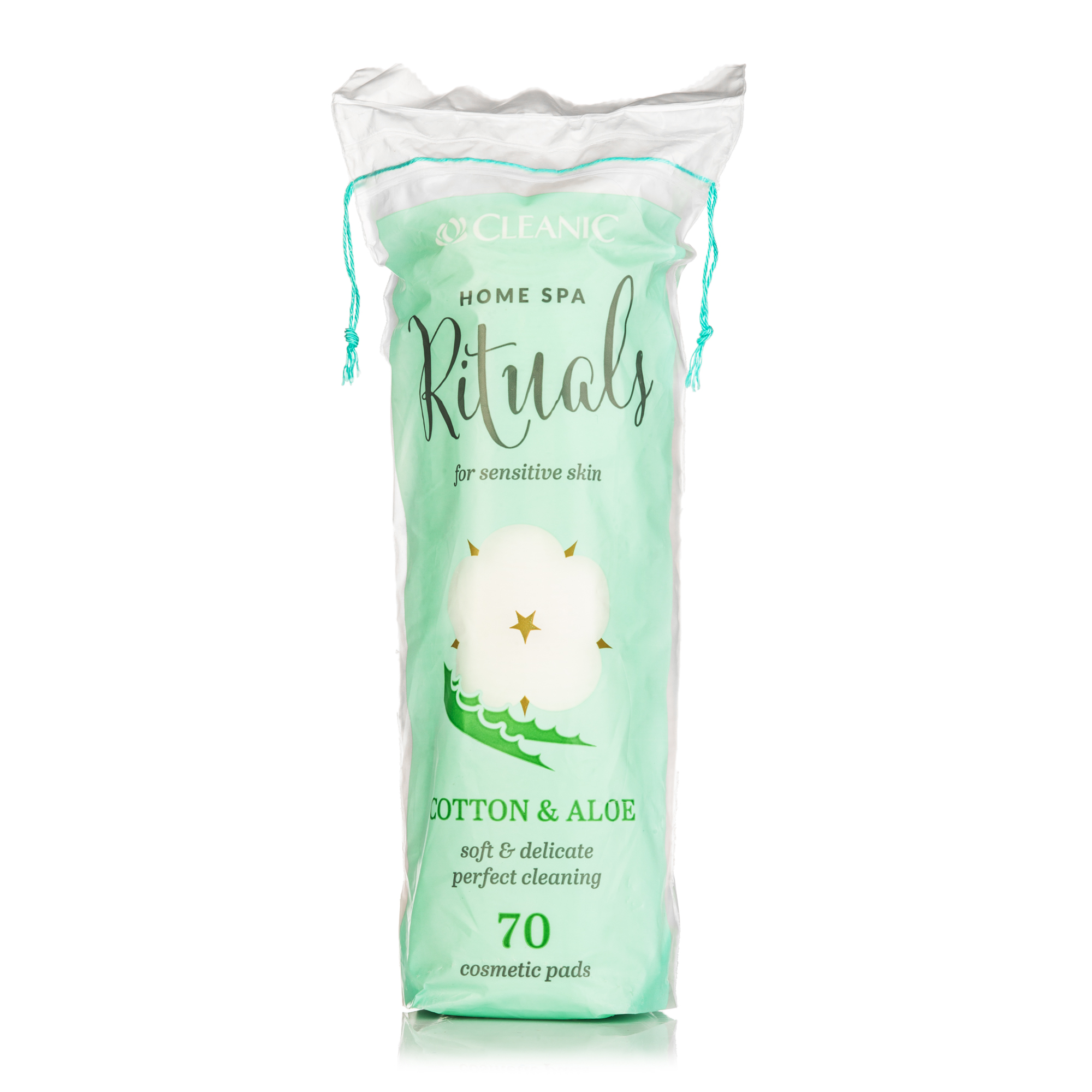 

Ватнi диски CLEANIC HOME SPA RITUALS з екстрактом алое 70 шт.