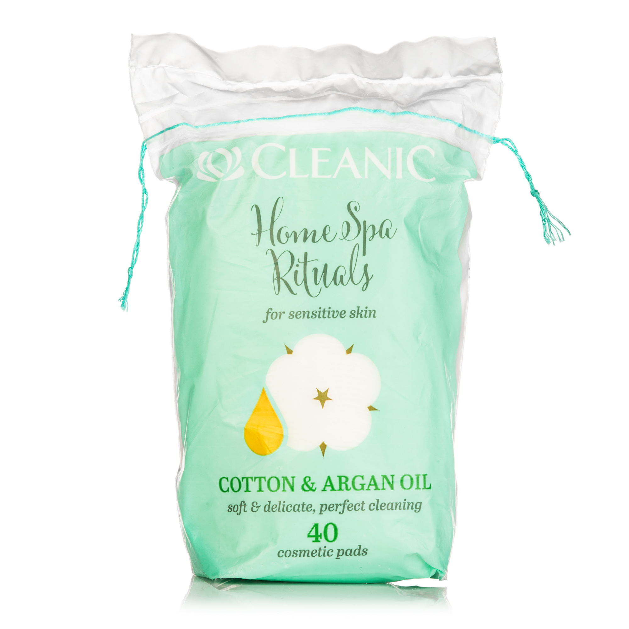 

Ватнi диски CLEANIC HOME SPA RITUALS (oval) з маслом аргани 40 шт.