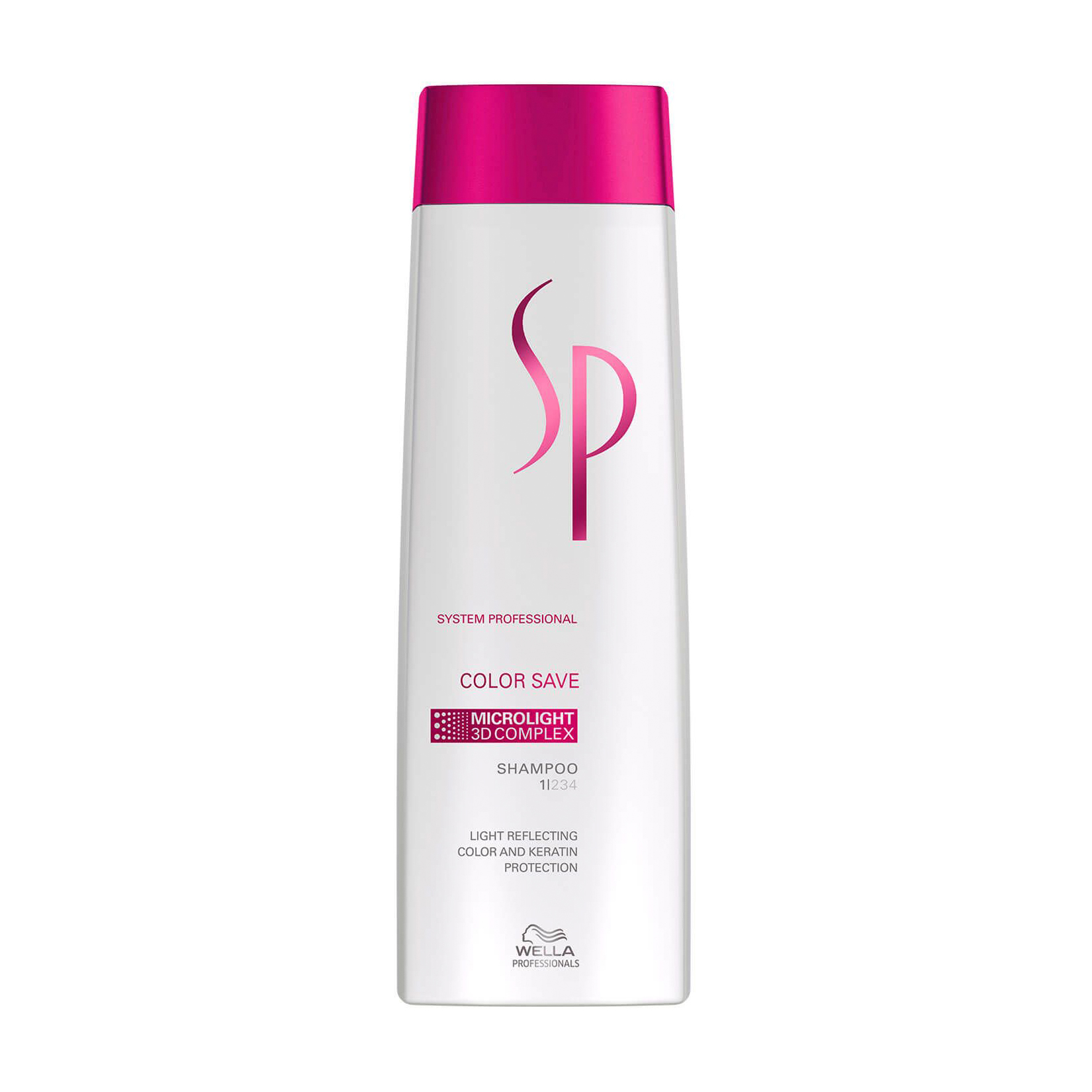 

Шампунь Wella Professionals SP System Professional Color Save Shampoo для фарбованого волосся, з комплексом Microlight 3D, 250 мл