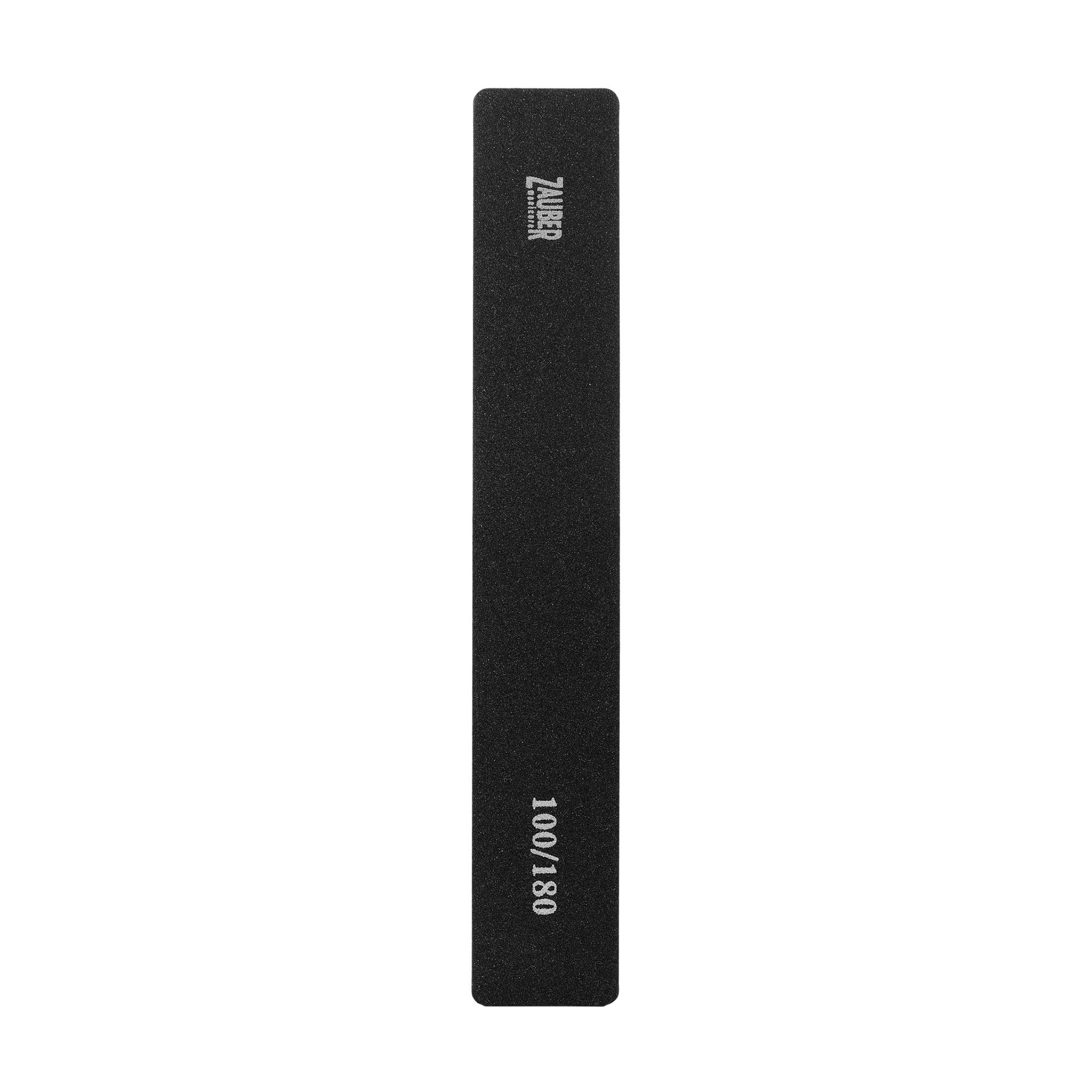 

Пилка для нігтів Zauber широка, 100/180 грит, 17.8*2.9 см (03-005E)