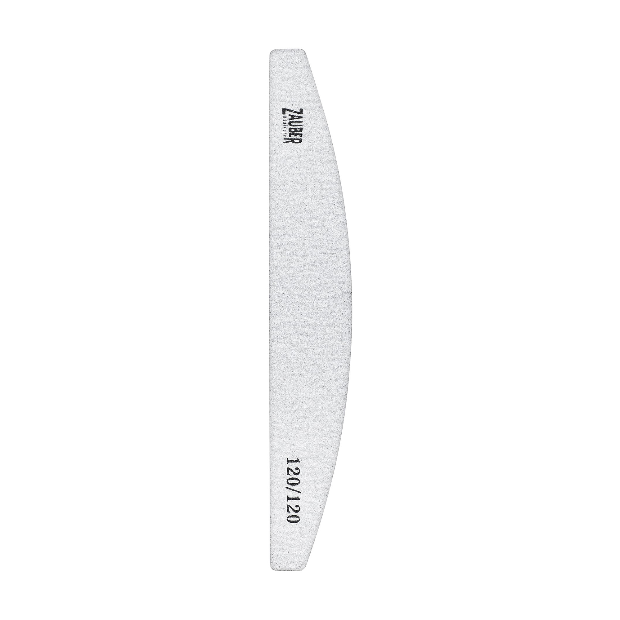 

Пилка для нігтів Zauber овал, 120/120 грит, 18*2.8 см (03-011C)