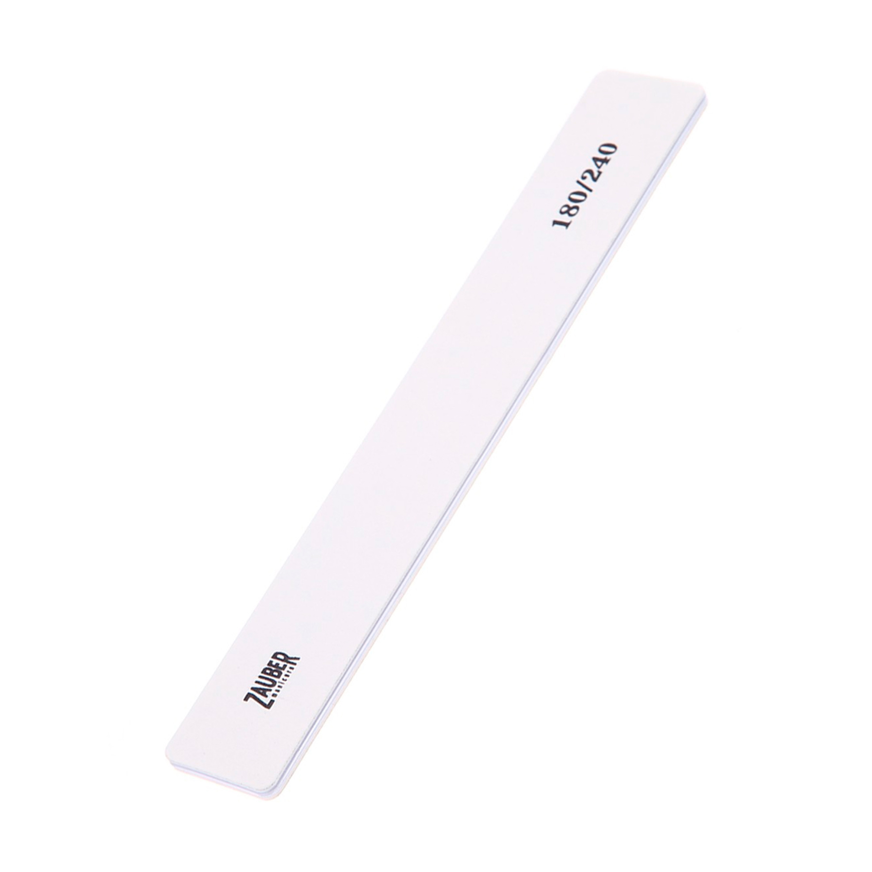 

Пилка для нігтів Zauber широка, 180/240 грит, 17.8*2.9 см (03-083B)