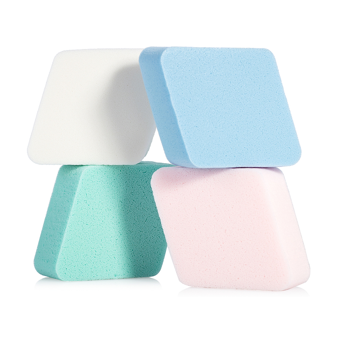 

Спонж косметичний Zauber великий, 4 шт (S-105)