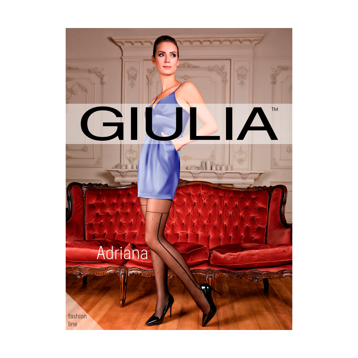 

Колготки жіночі GIULIA ADRIANA (1) 20 ДЕН nero р.3