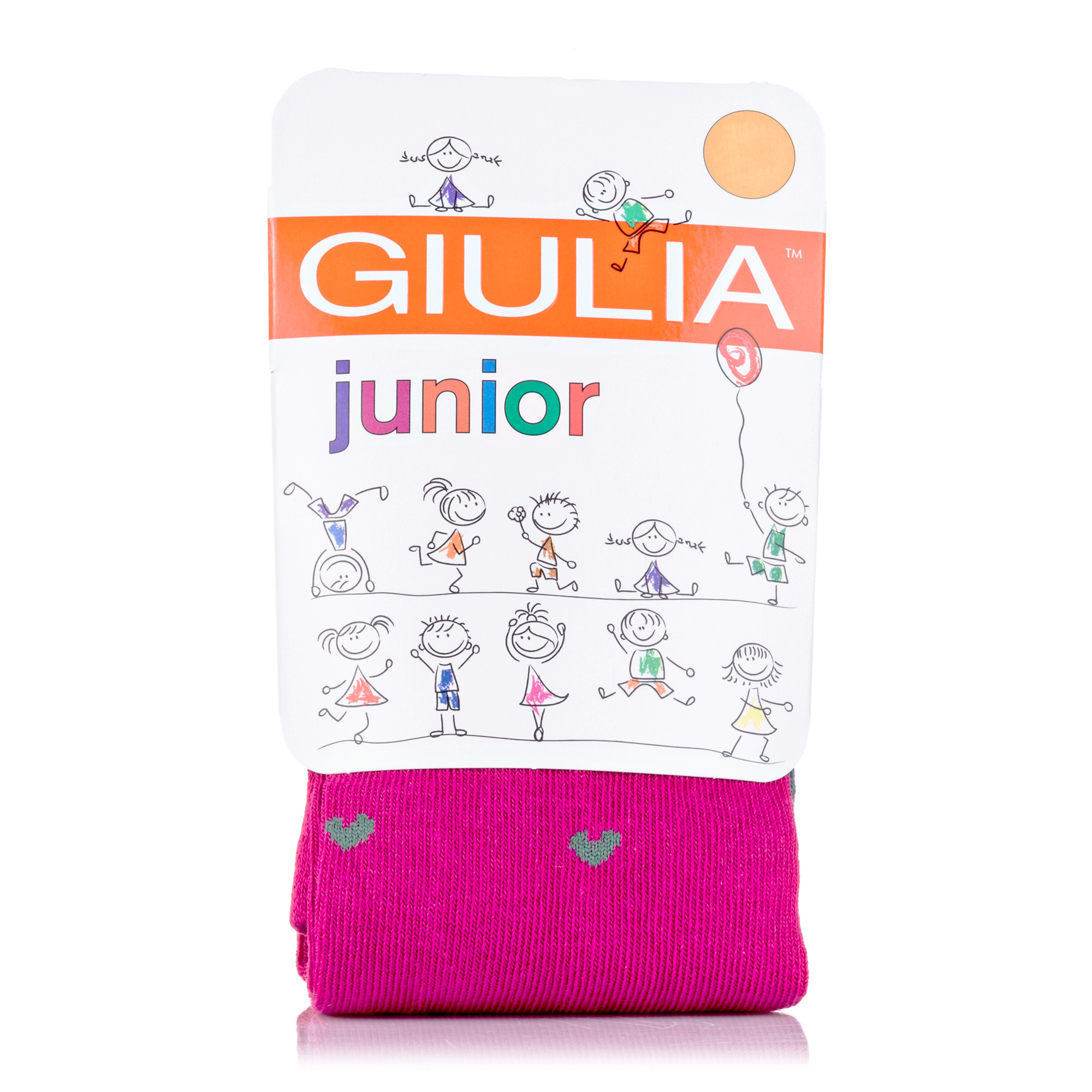 

Колготки дитячі GIULIA D024 JUNIOR fuxia р.128-134