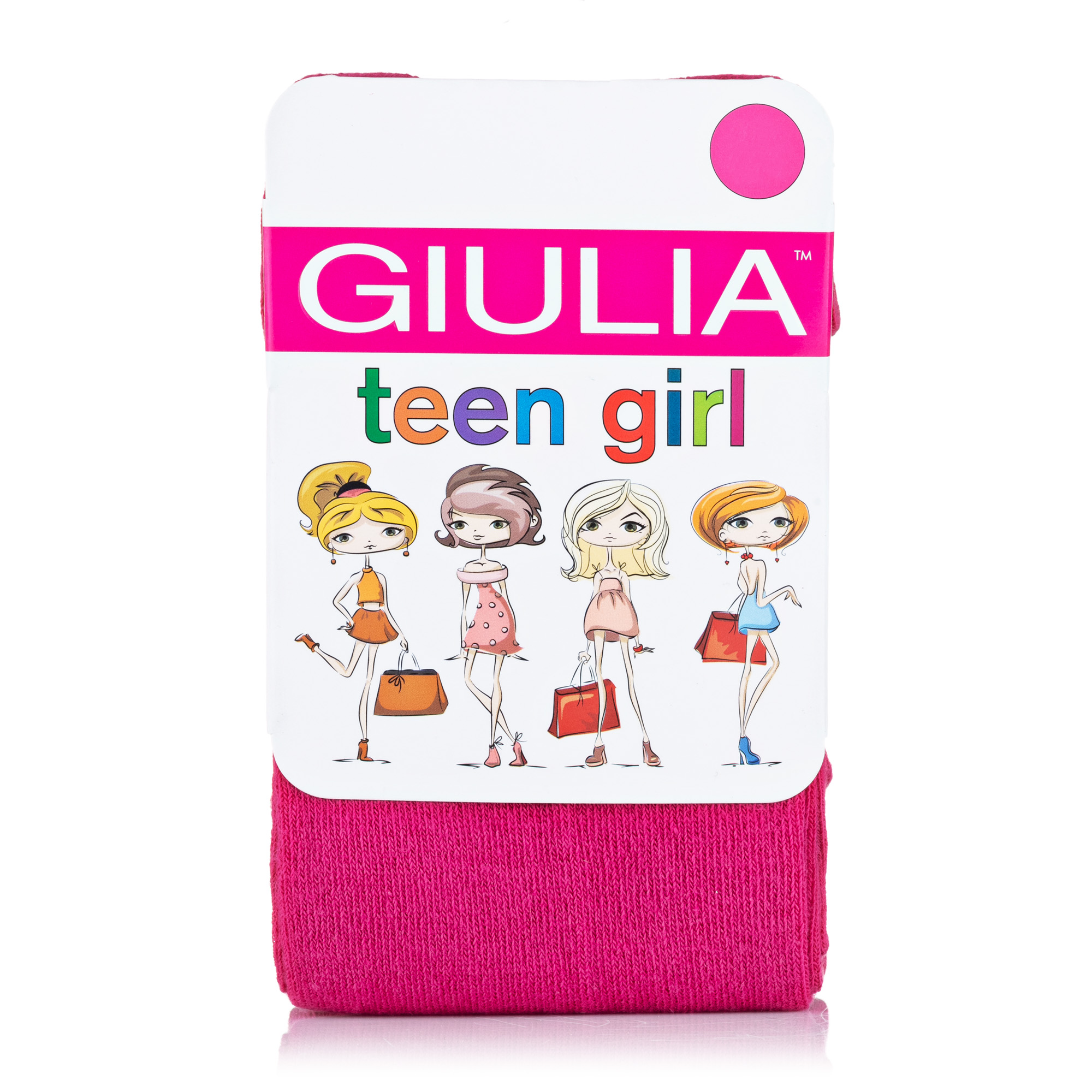 

Колготки дитячі GIULIA D025 TEEN GIRL CLASSIC fuxia р.140-146