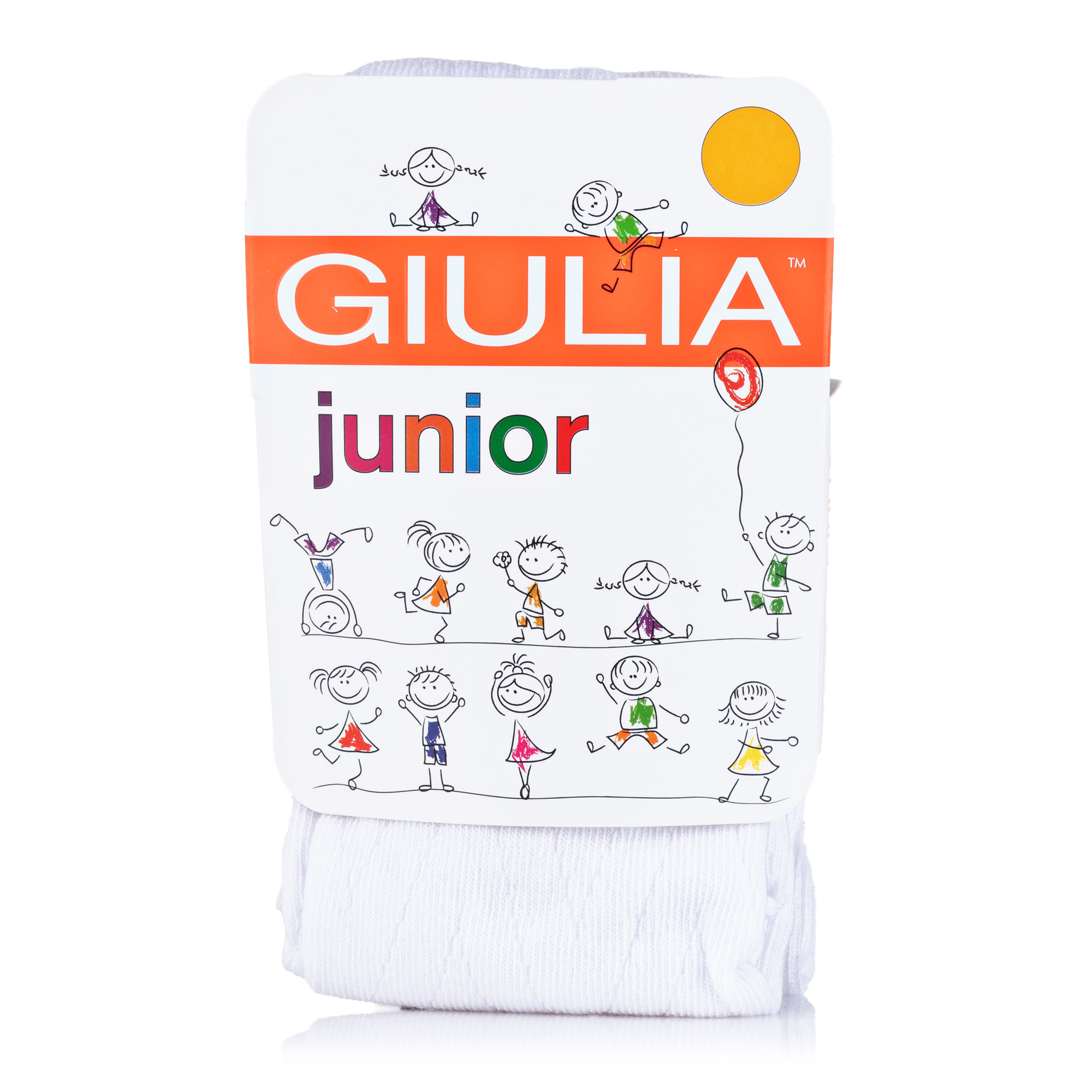 

Колготки дитячі GIULIA D027 JUNIOR bianco р.122-128