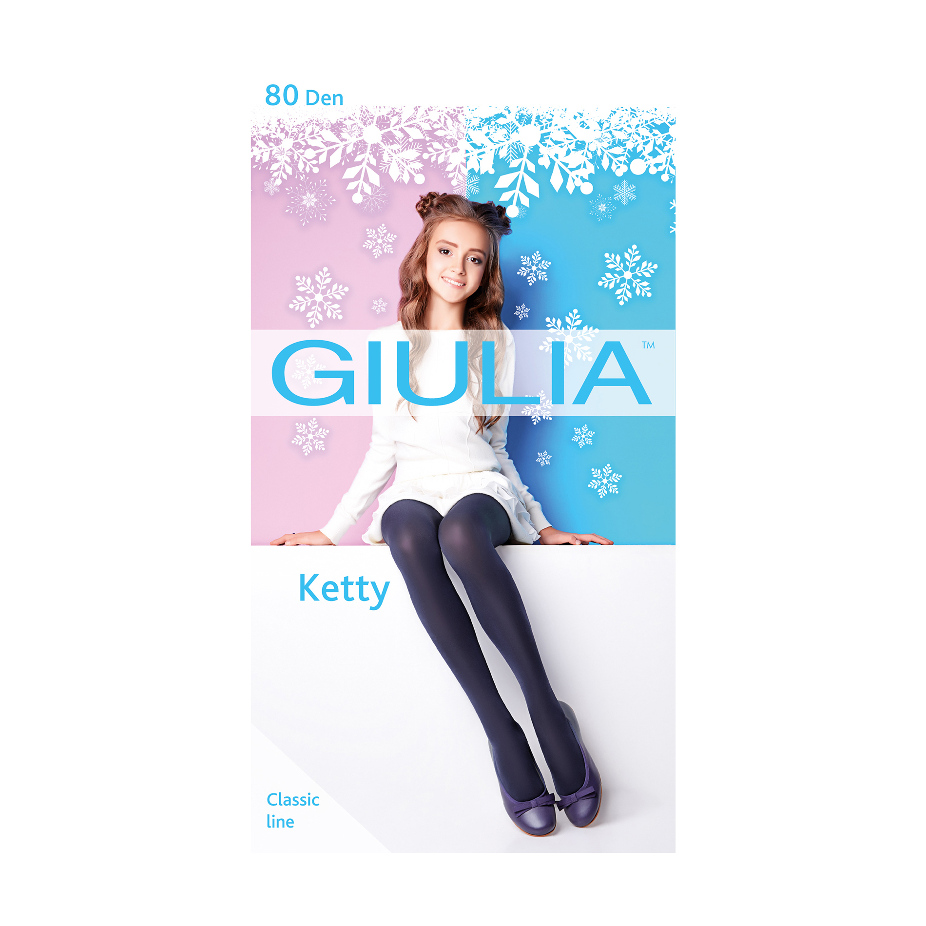 

Колготки дитячі GIULIA KETTY 80 ДЕН daino р.128-134