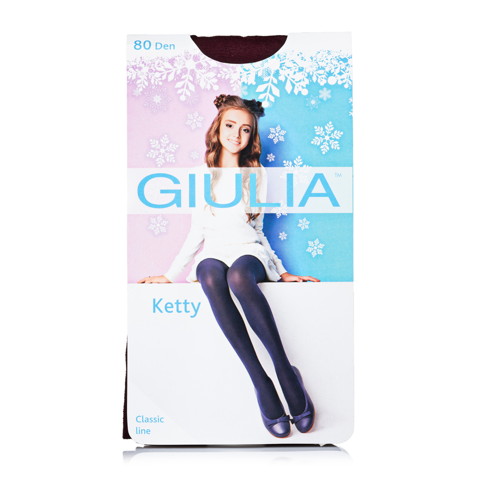 

Колготки дитячі GIULIA KETTY 80 ДЕН marsala р.140-146