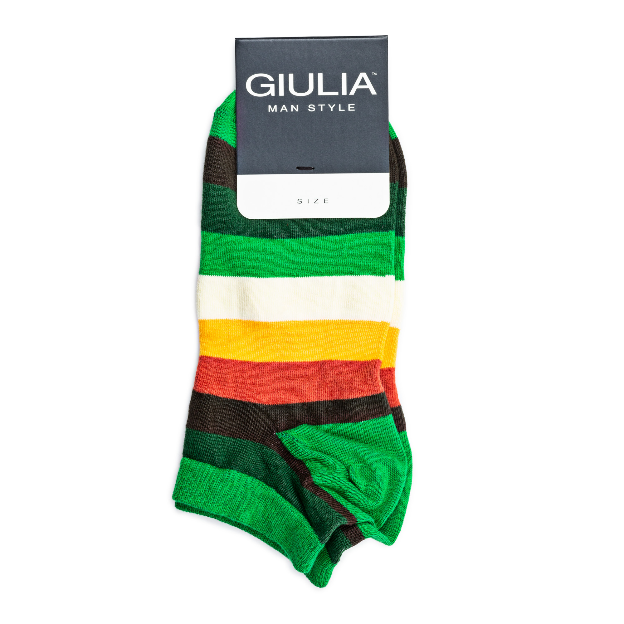 

Шкарпетки чоловічі GIULIA MSS-001 calzino green р.41-42