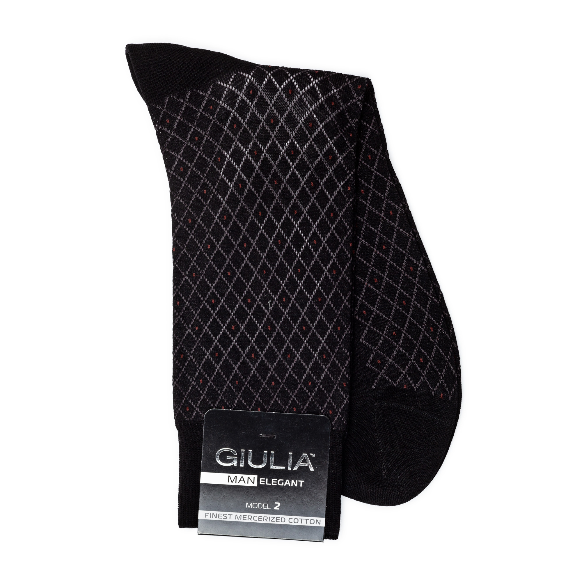 

Шкарпетки чоловічі GIULIA ELEGANT 204 Calzino black р.39-40