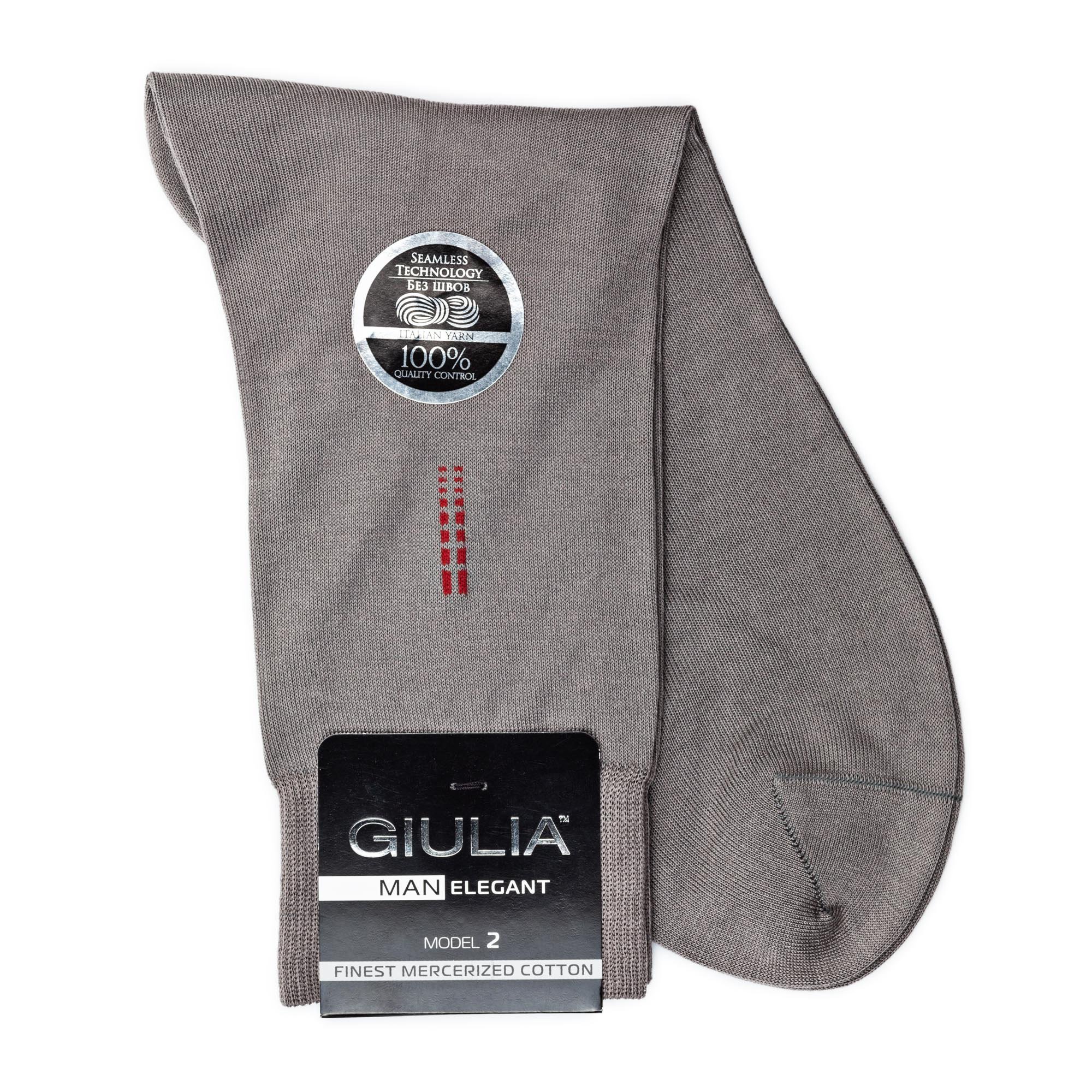 

Шкарпетки чоловічі GIULIA ELEGANT 205 Calzino grey р.41-42