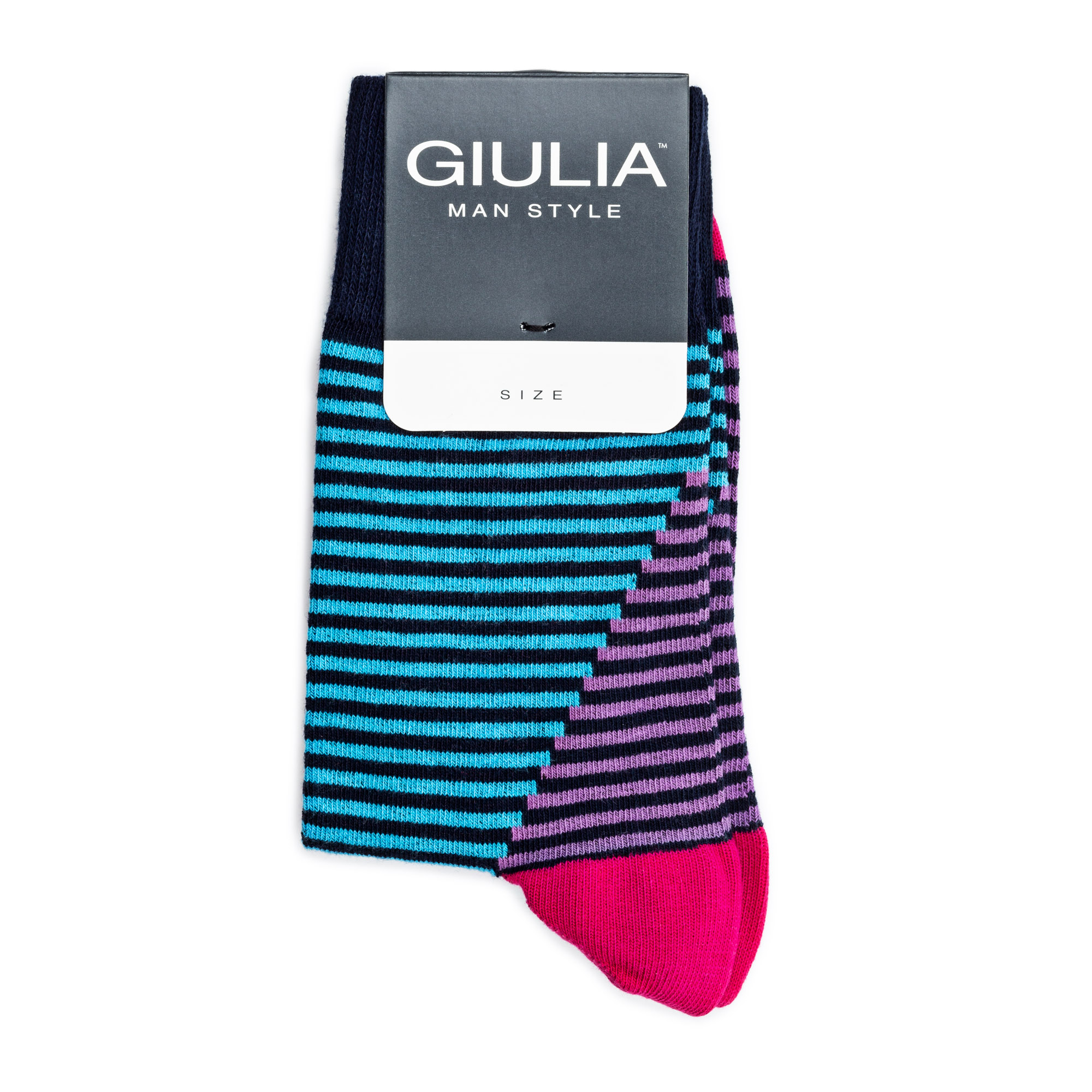 

Шкарпетки чоловічі GIULIA MSL-008 calzino violet р.43-46