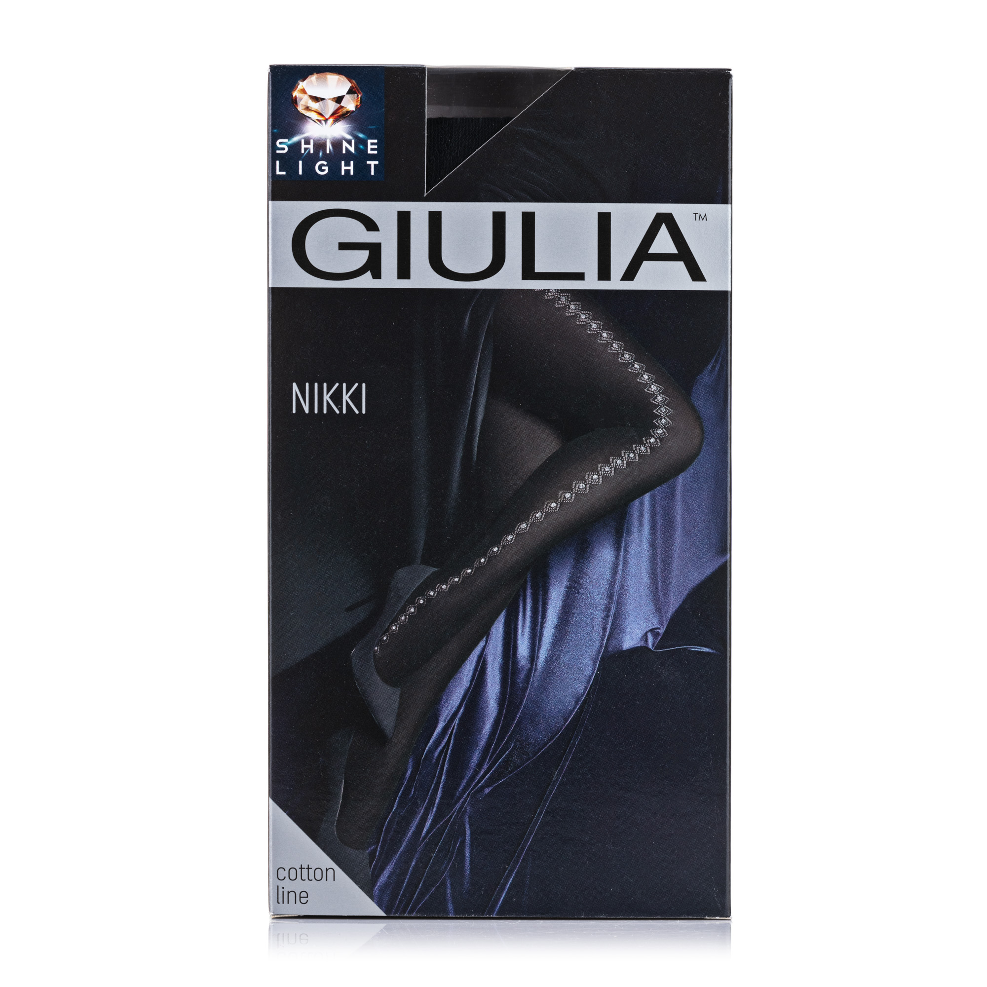 

Колготки жіночі GIULIA NIKKI (1) 150 ДЕН nero р.3