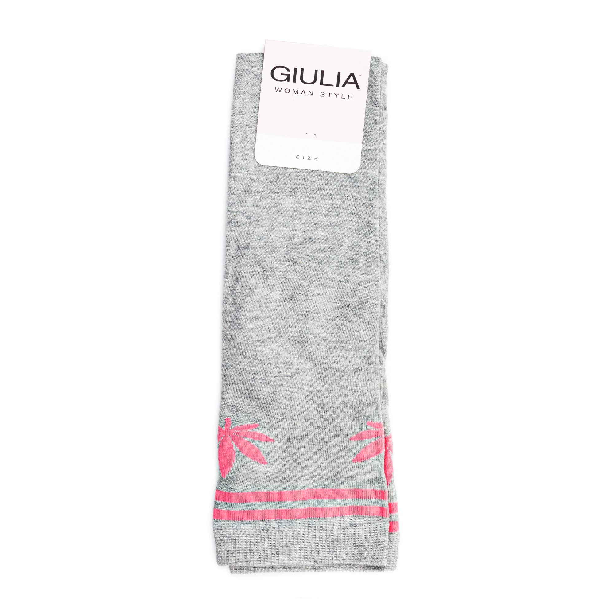 

Гольфи жіночі GIULIA WGL-004 light grey melange/rose р.39-40