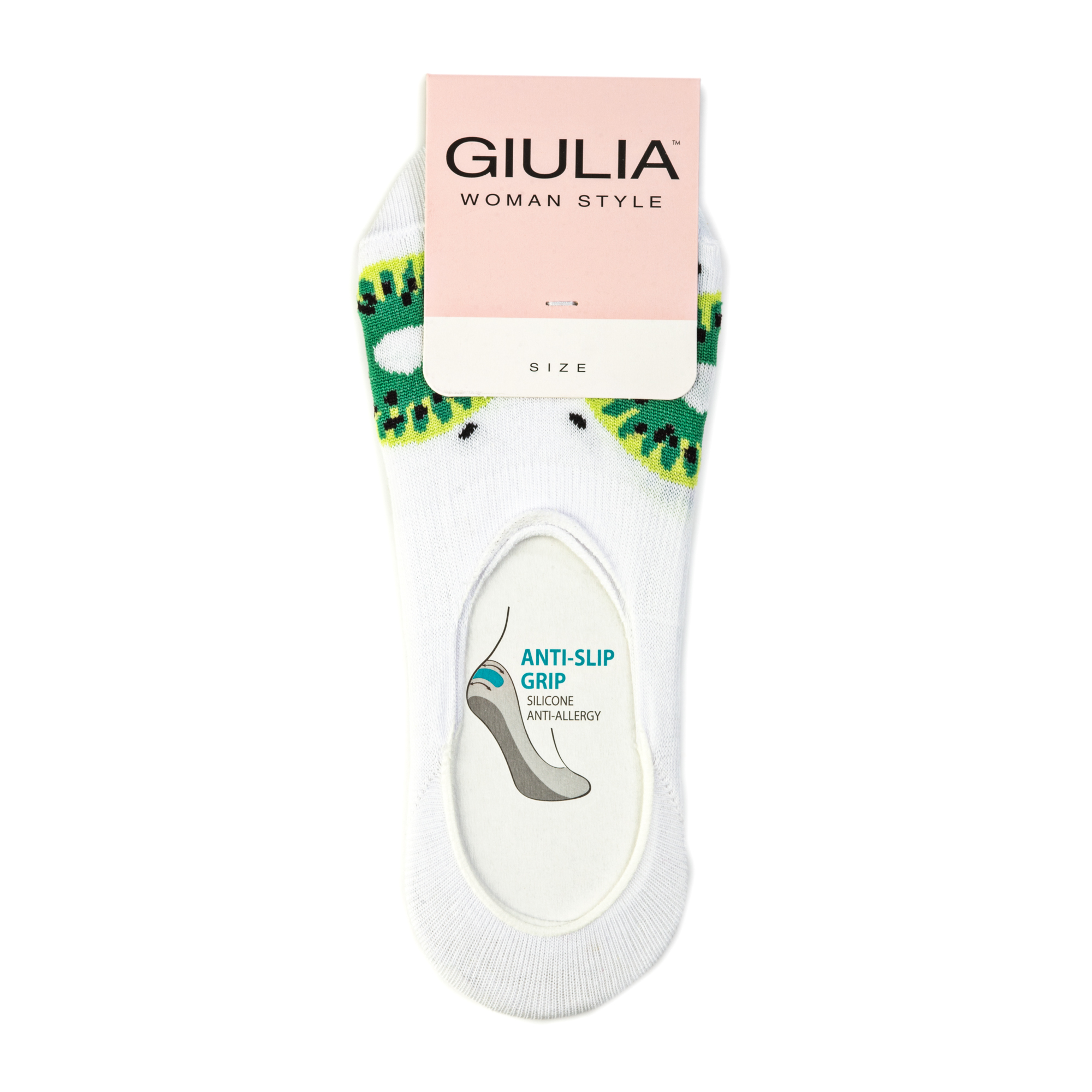 

Підслідники жіночі GIULIA FOOTIES-WF 038 bianco р.39-40