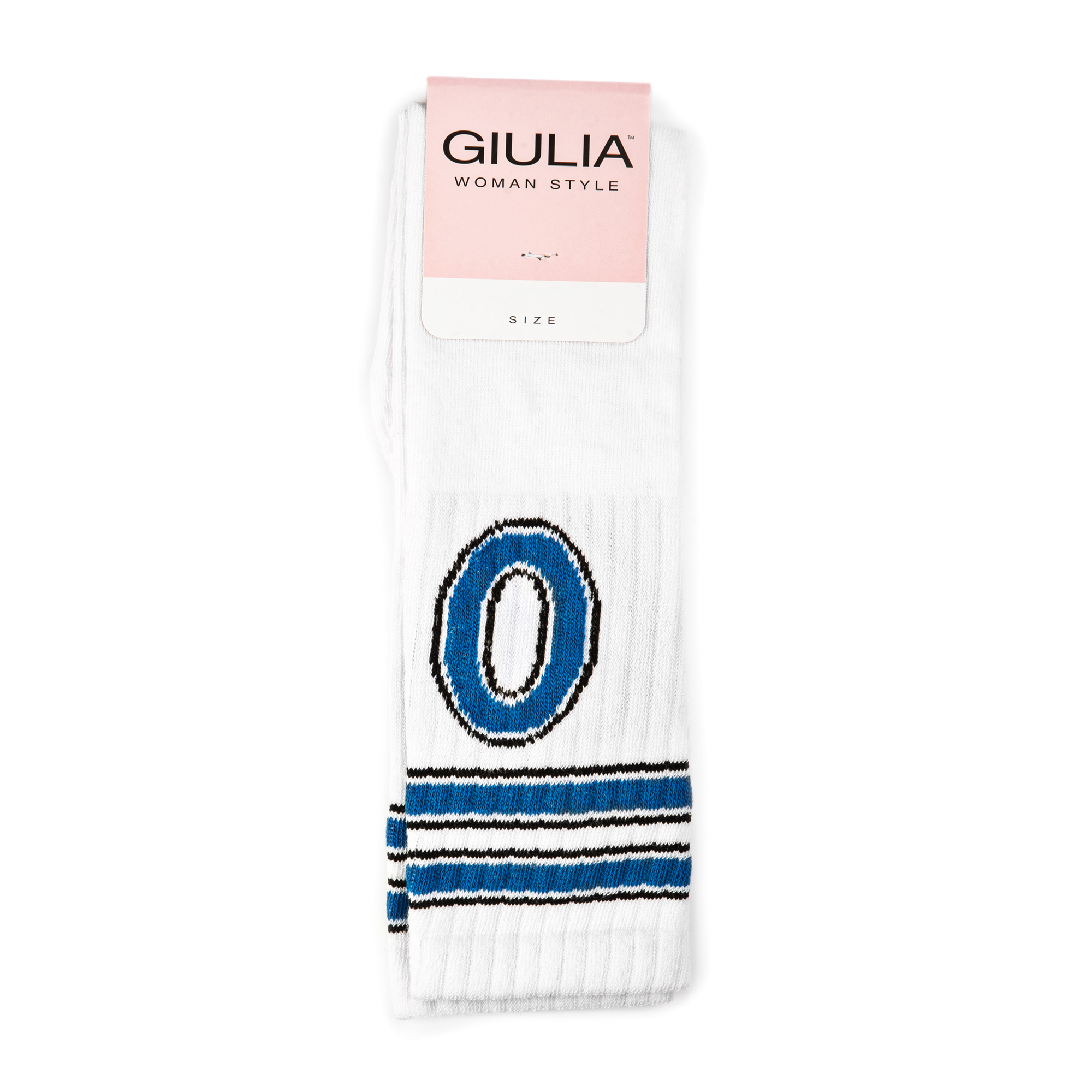 

Гольфи жіночі GIULIA WG-003 bianco/blue р.39-40