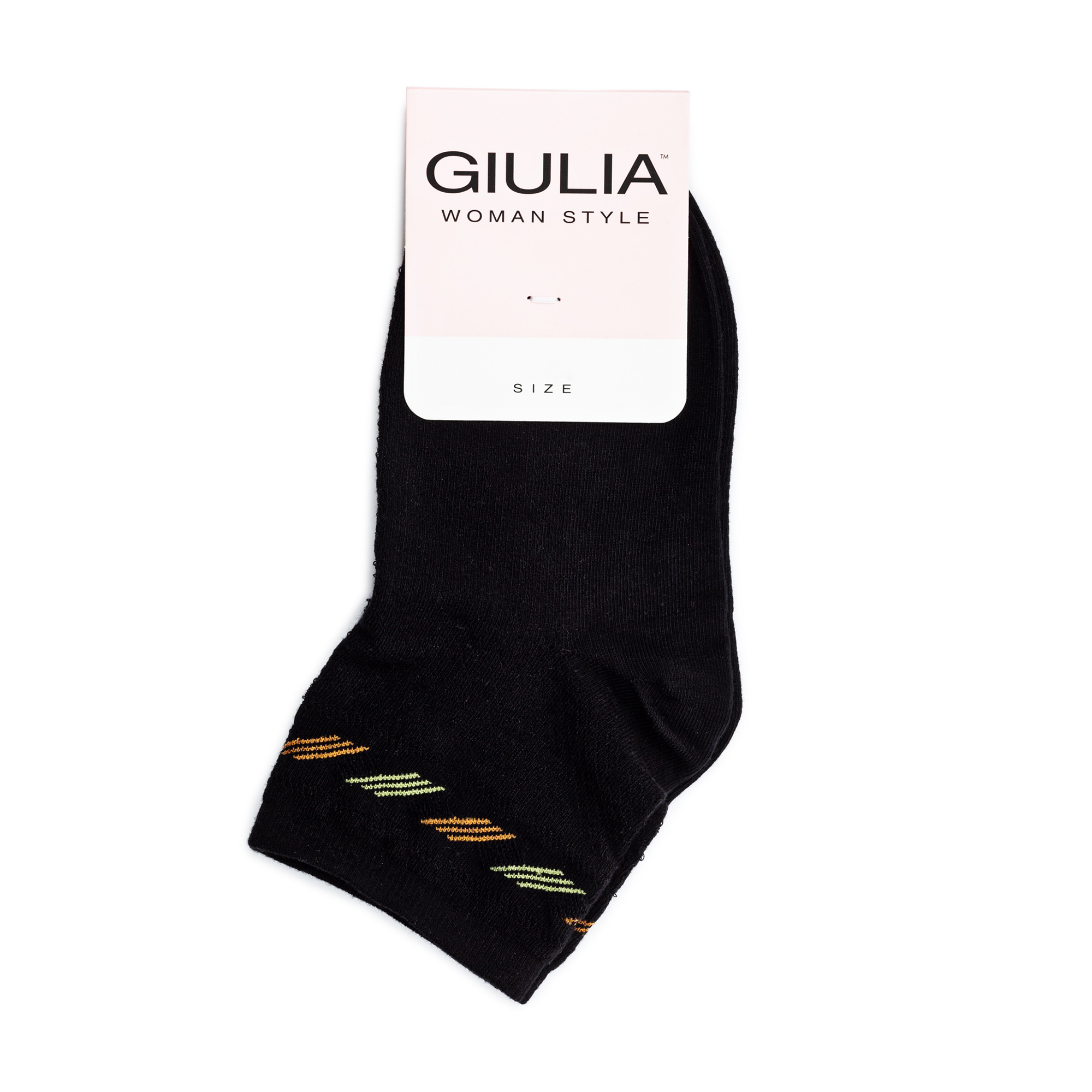 

Шкарпетки жіночі Giulia WTRM-009 Nero/Orange, розмір 36-38