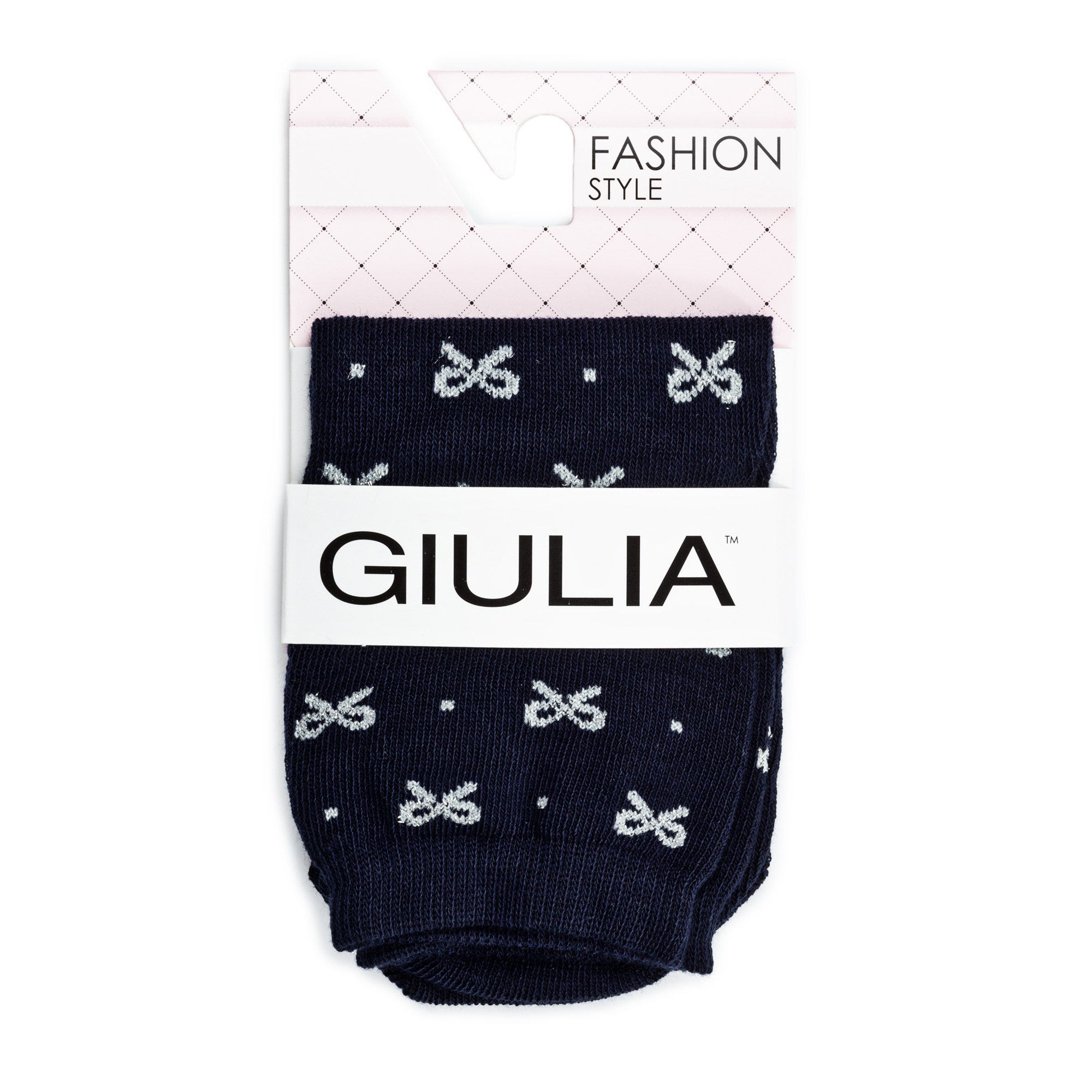 

Шкарпетки жіночі GIULIA WLM-002 (Lurex) calzino navy р.36-38