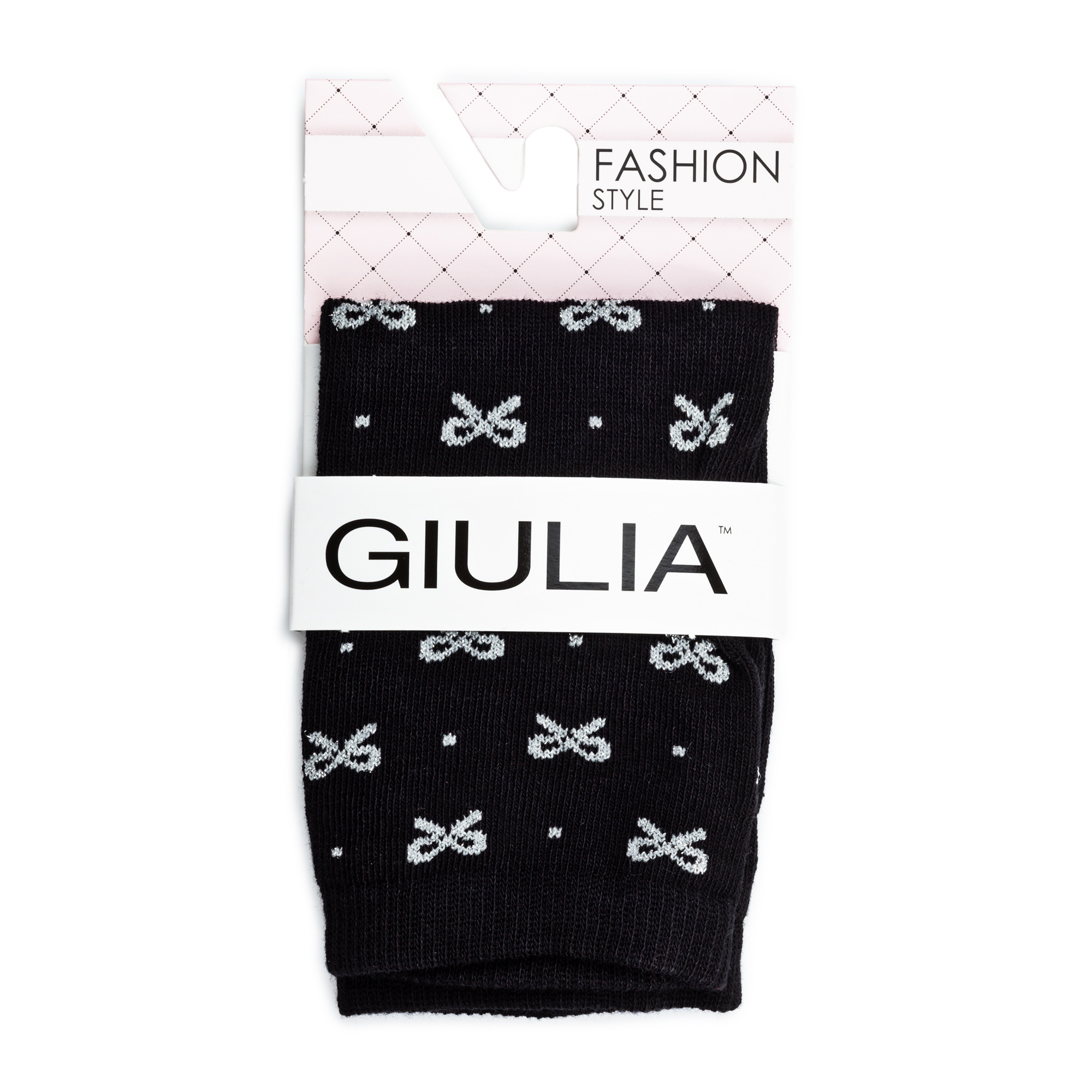 

Шкарпетки жіночі GIULIA WLM-002 (Lurex) calzino nero р.39-40