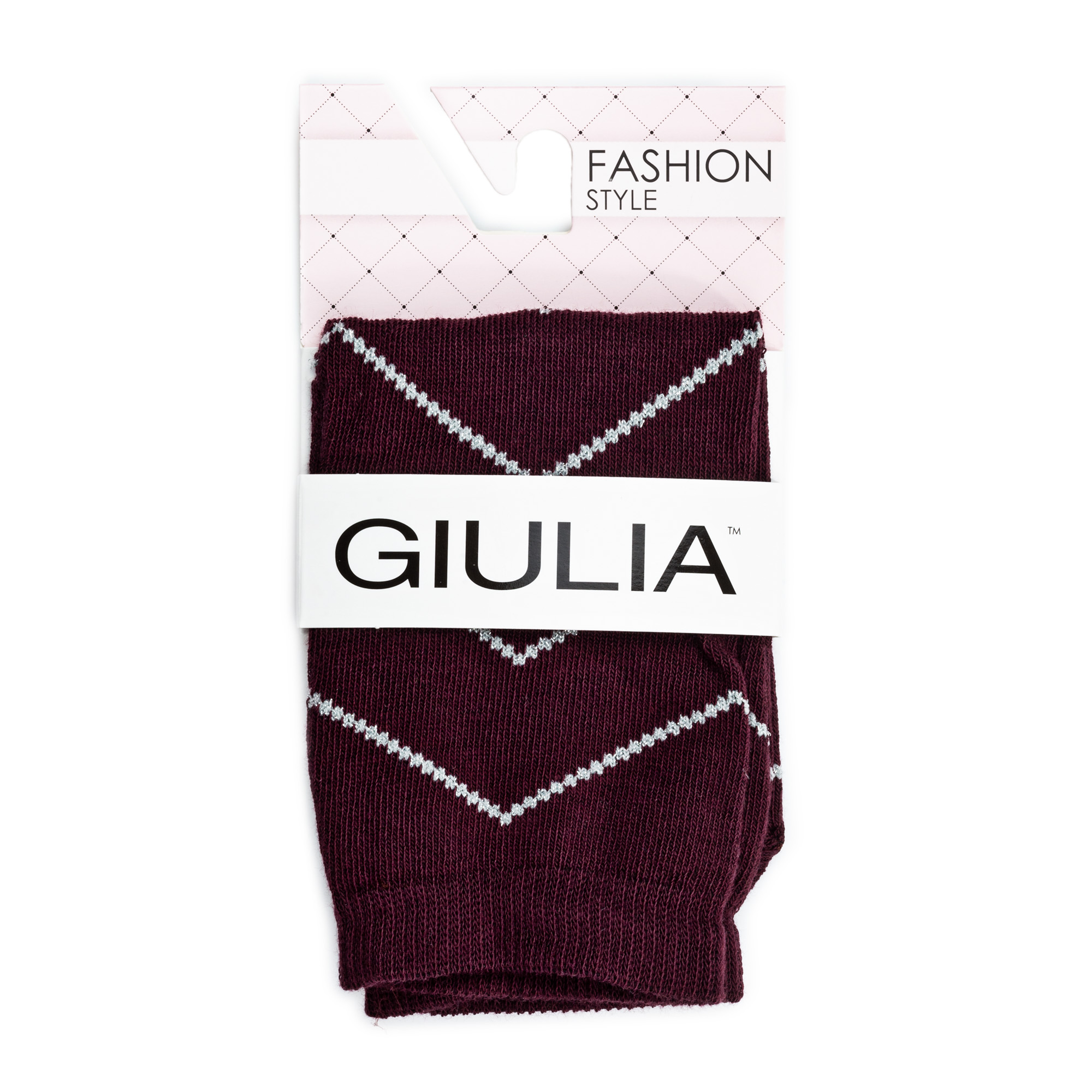 

Шкарпетки жіночі GIULIA WLM-004 (Lurex) calzino marsala р.39-40