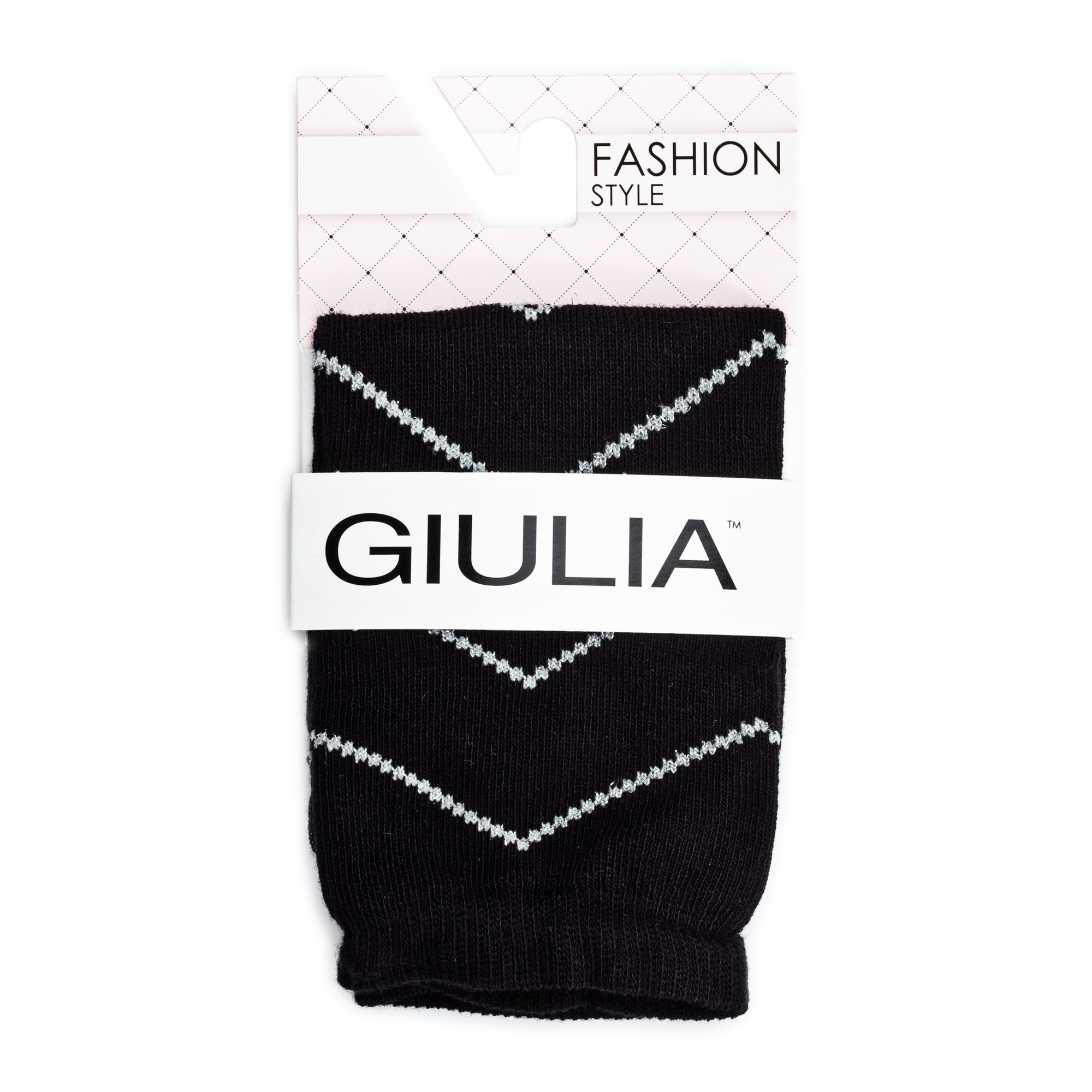 

Шкарпетки жіночі GIULIA WLM-004 (Lurex) calzino nero р.36-38