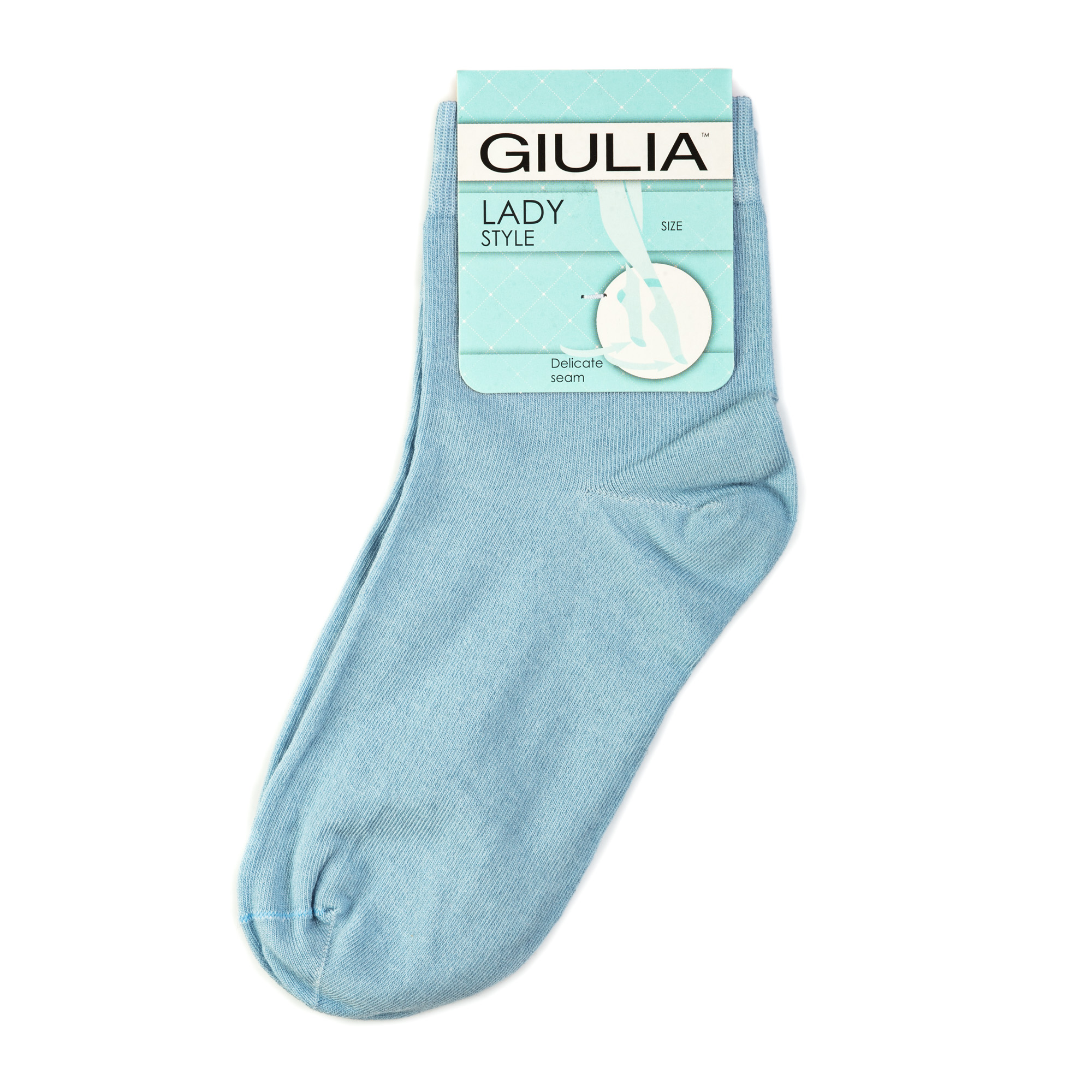 

Шкарпетки жіночі GIULIA LSM COLOR calzino baby blue р.39-40