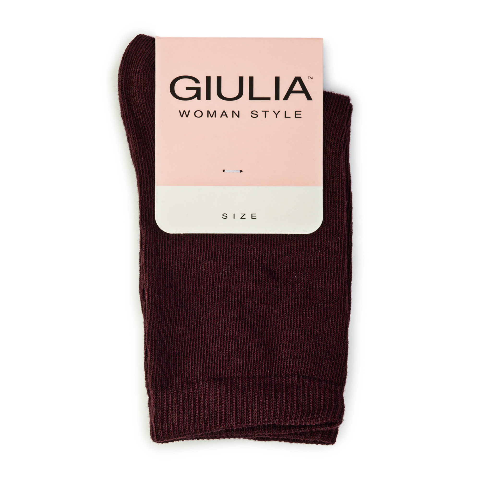 

Шкарпетки жіночі GIULIA WSL COLOR marsala р.39-40