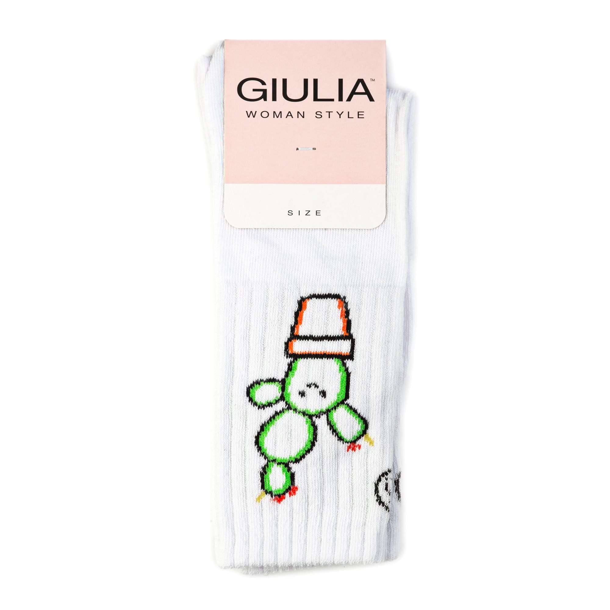 

Гольфи жіночі GIULIA WRL-003 bianco р.39-40