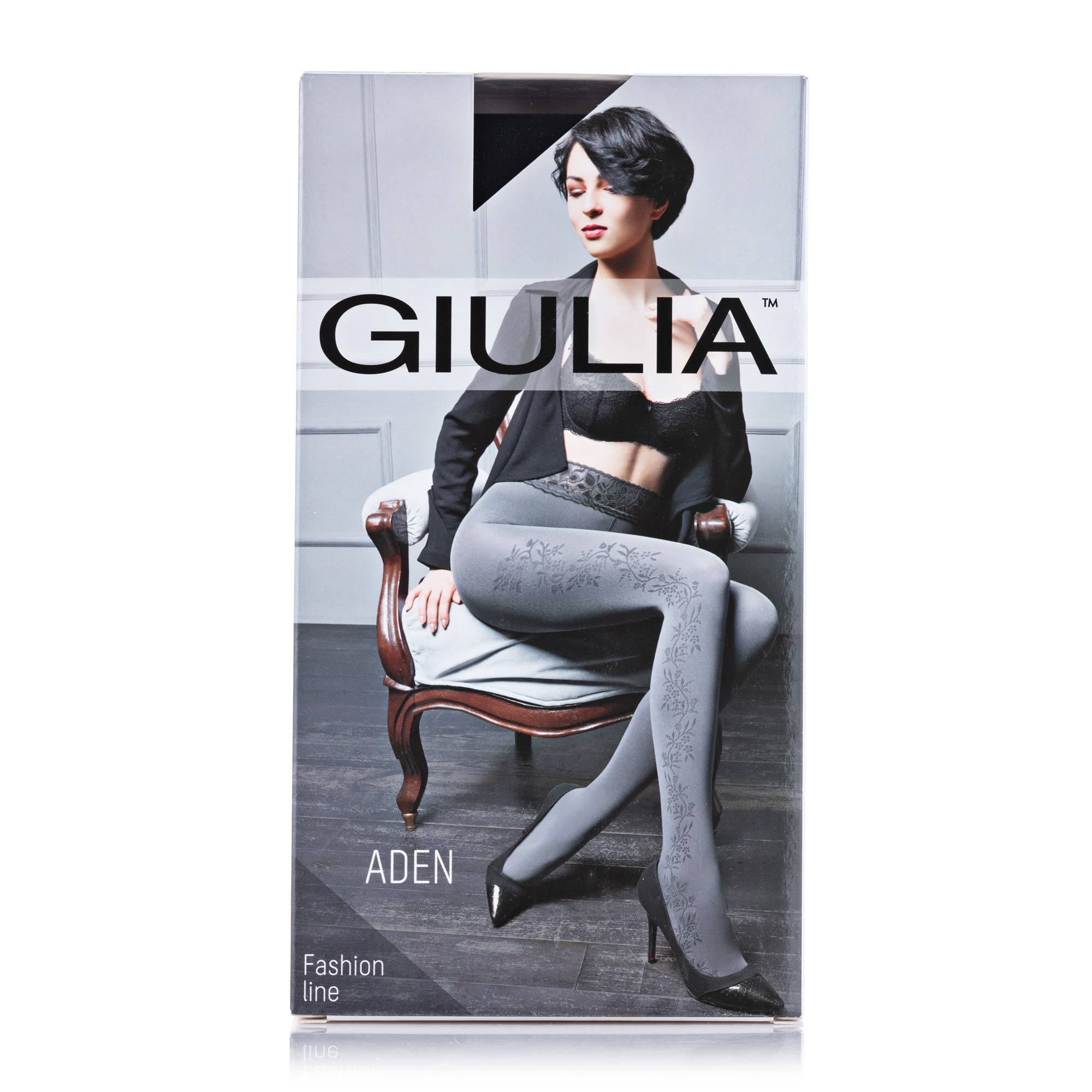 

Колготки жіночі GIULIA ADEN (2) 120 ДЕН greystone р.4
