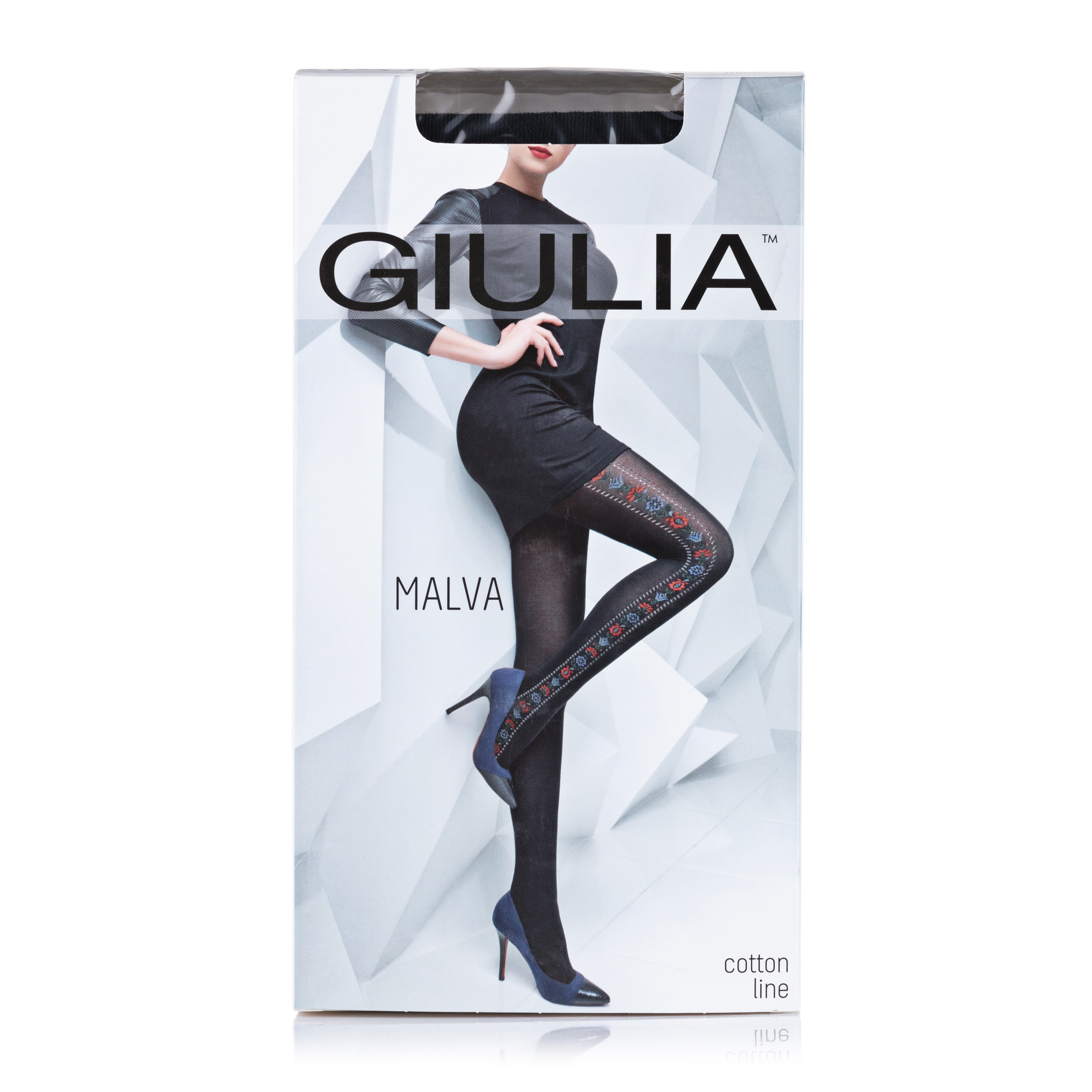

Колготки жіночі GIULIA MALVA (5) 150 ДЕН nero/gold р.2