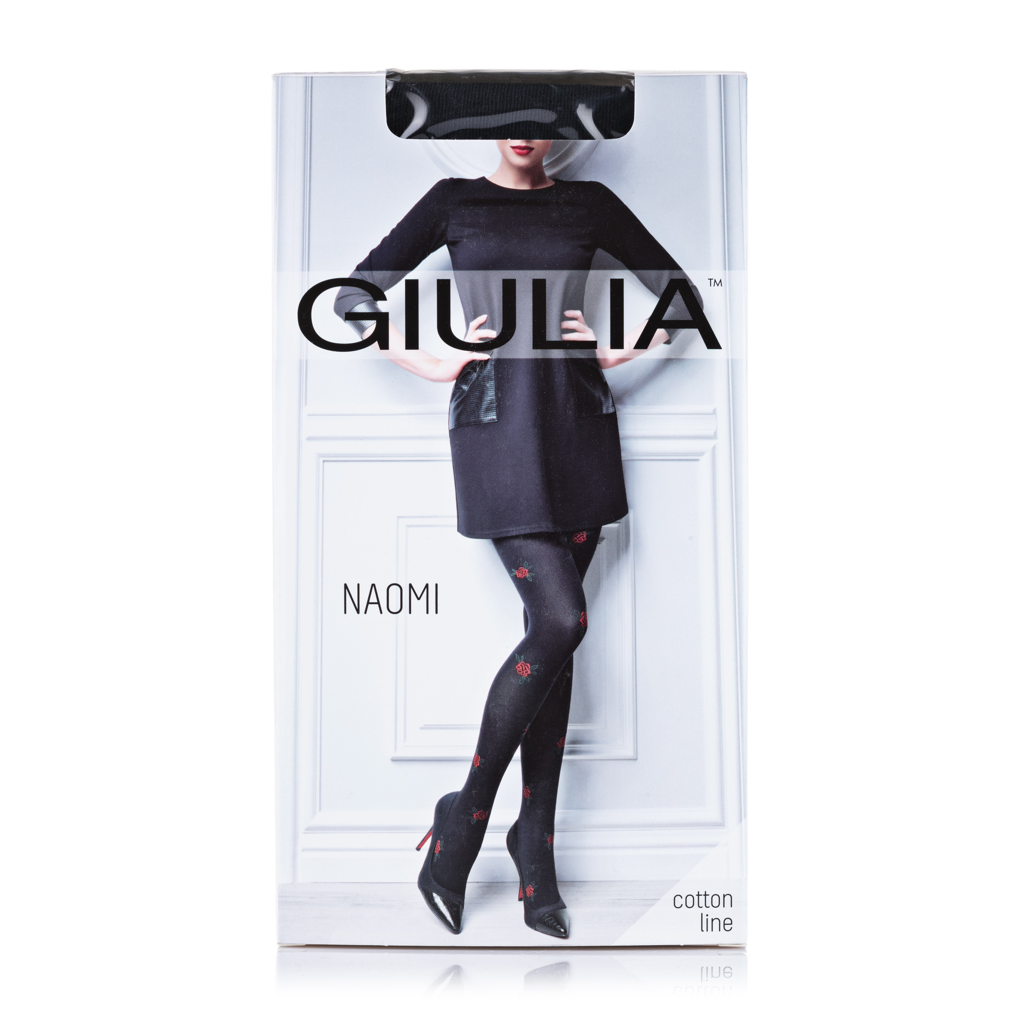 

Колготки жіночі GIULIA NAOMI (1) 150 ДЕН nero/blue р.3