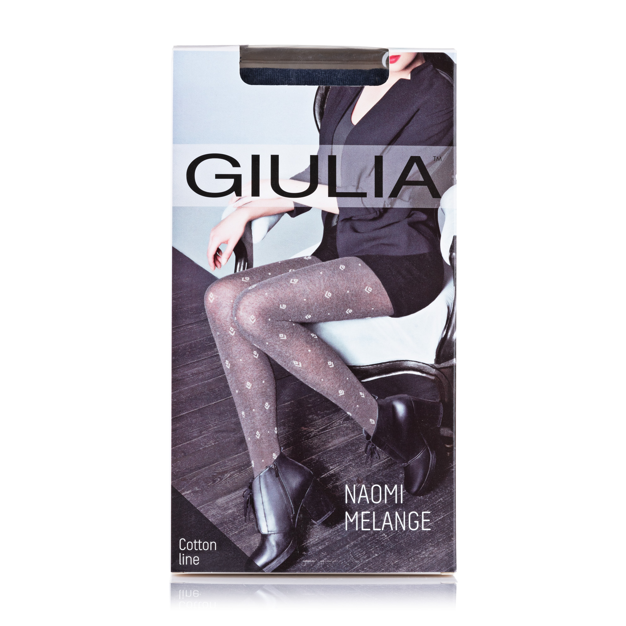 

Колготки жіночі GIULIA NAOMI MELANGE (1) 150 ДЕН navy/blue р.2