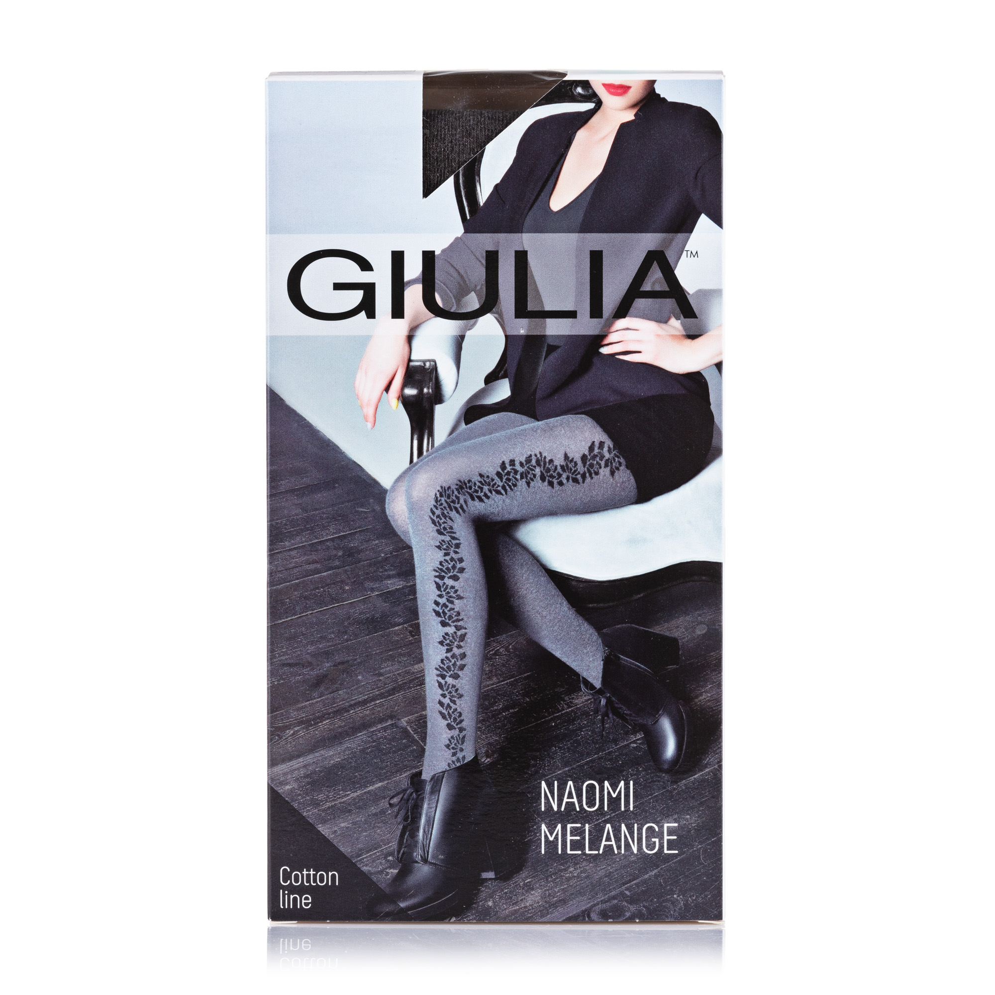 

Колготки жіночі GIULIA NAOMI MELANGE (2) 150 ДЕН caffe/panna р.2