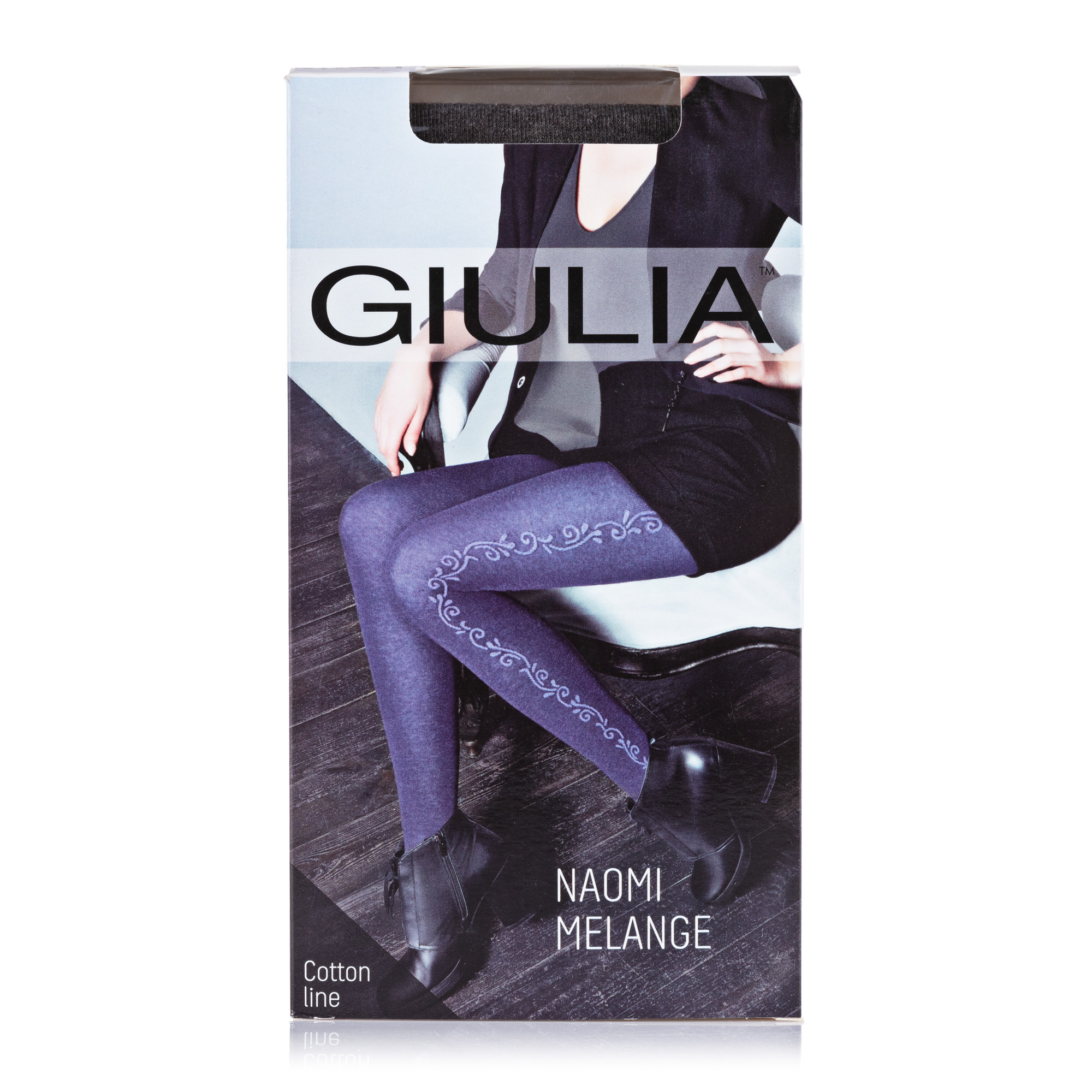 

Колготки жіночі GIULIA NAOMI MELANGE (3) 150 ДЕН caffe/panna р.4