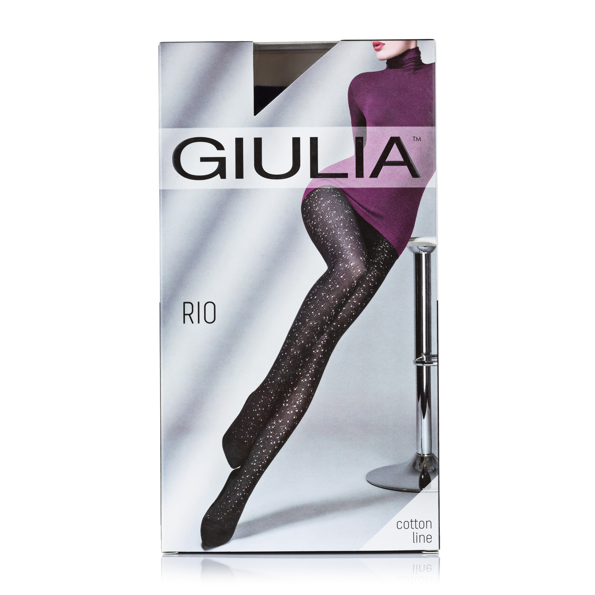 

Колготки жіночі GIULIA RIO (1) 150 ДЕН iron р.3
