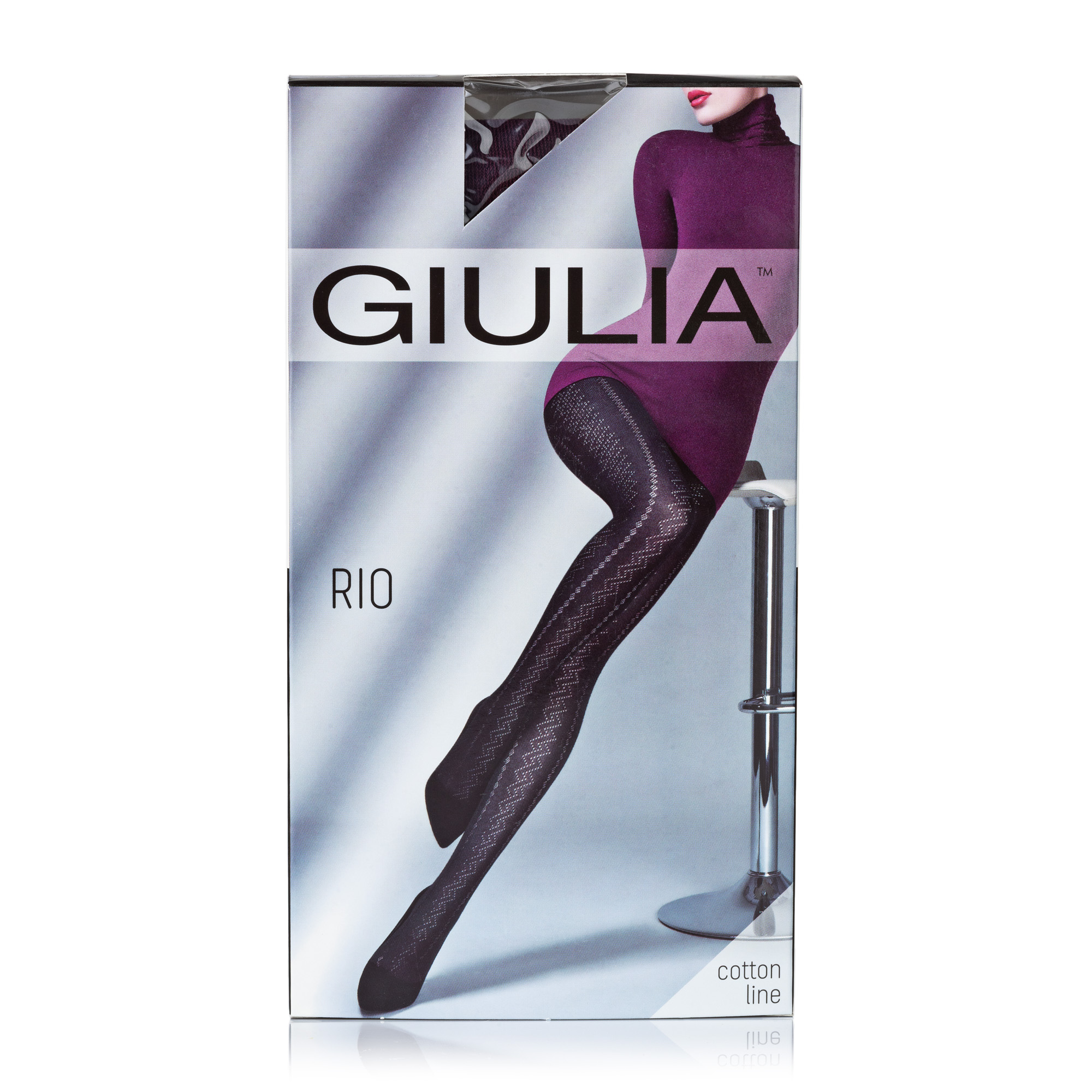 

Колготки жіночі Giulia Rio (3) 150 DEN, Marsala, розмір 2