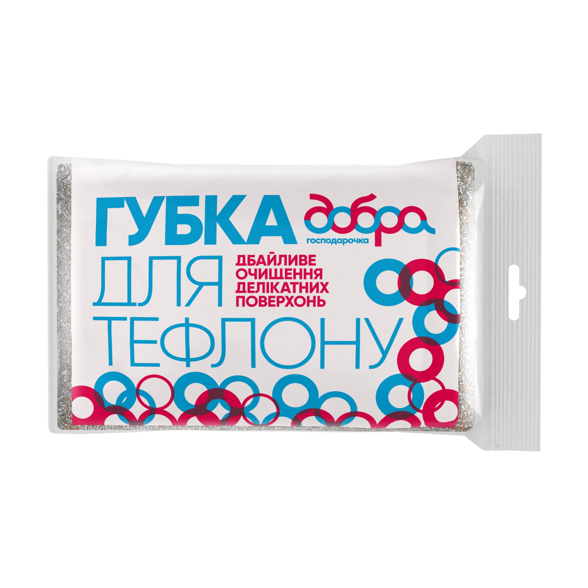 

Губка кухонна Добра Господарочка для тефлону, 1 шт