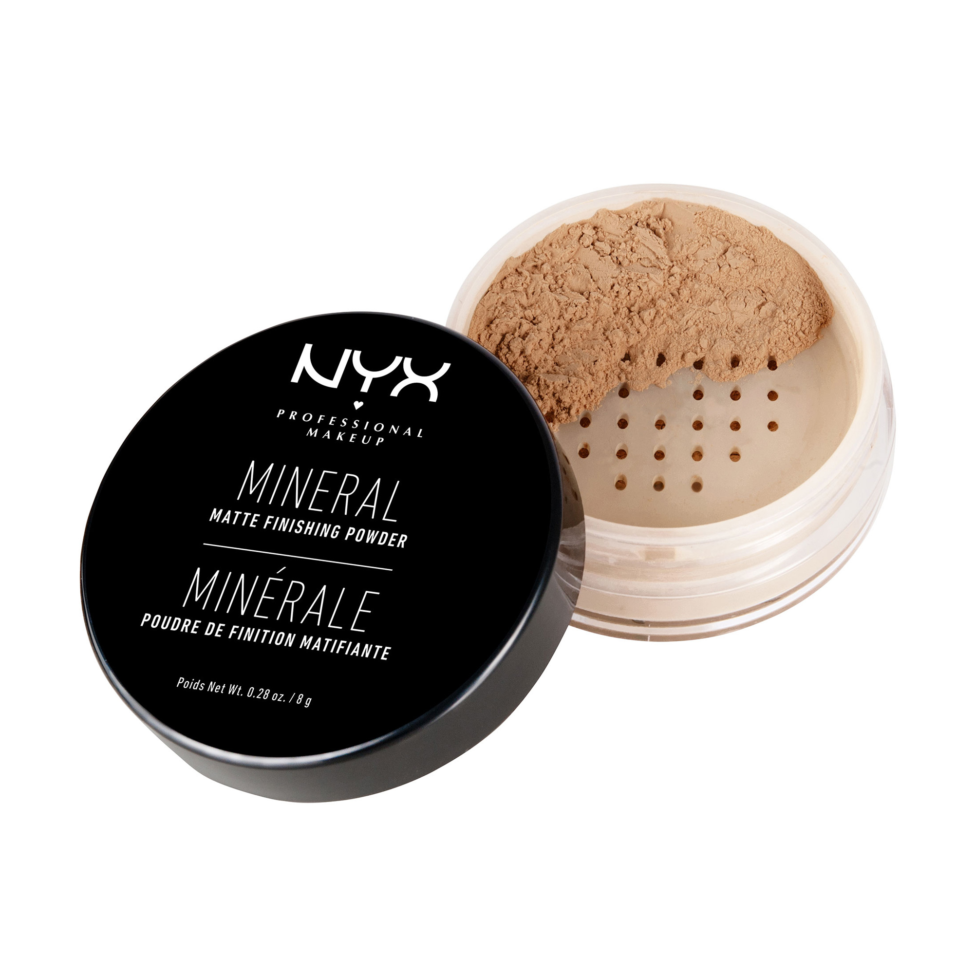 

Уцінка! Мінеральна розсипчата пудра для обличчя NYX Professional Makeup Mineral Matte Finishing Powder 02 Medium/Dark, 8 г