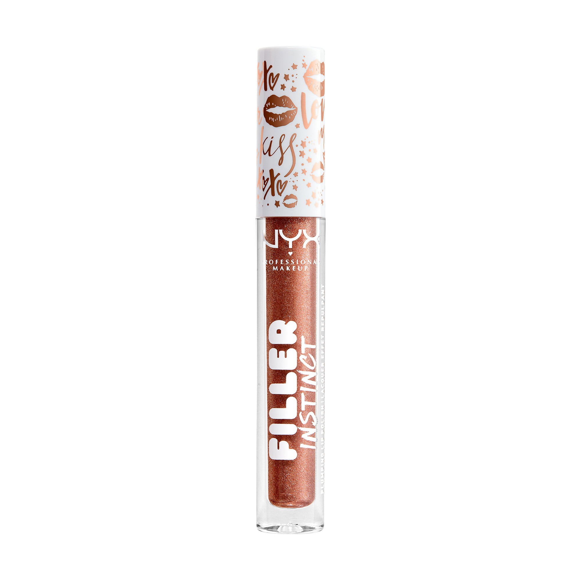 

Блиск для губ зі збільшувальним ефектом NYX Professional Makeup Filler Instinct Plumping Lip Polish, 04 Cheap Fills, 2.5 мл