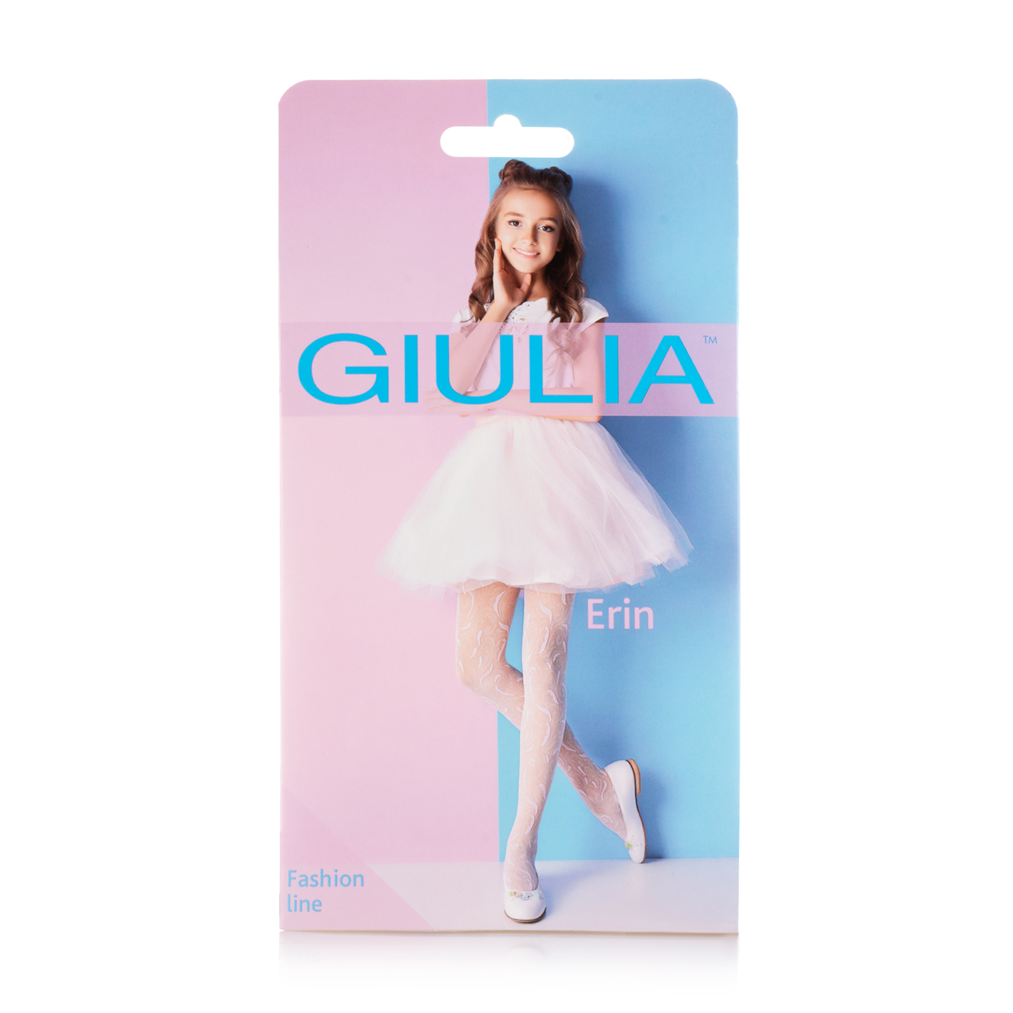 

Колготки дитячі GIULIA ERIN (3) 20 ДЕН bianco-violet р.116-122