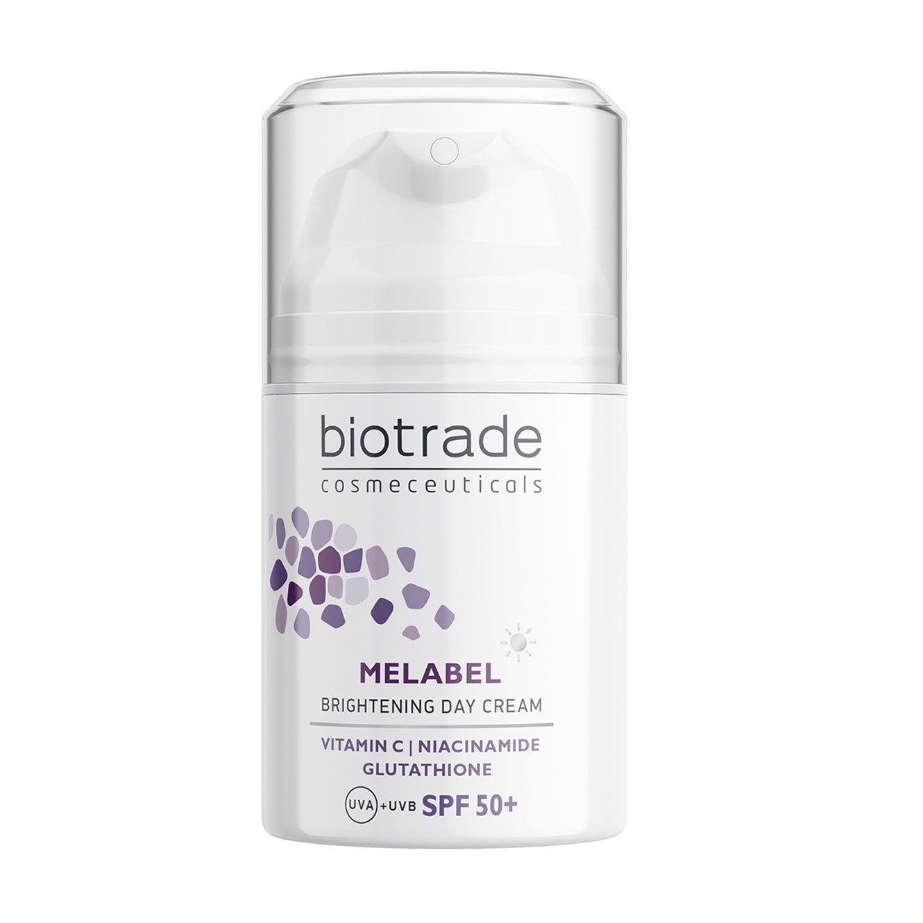 

Відбілювальний денний крем для обличчя Biotrade Melabel Whitening Day Cream SPF50+, 50 мл
