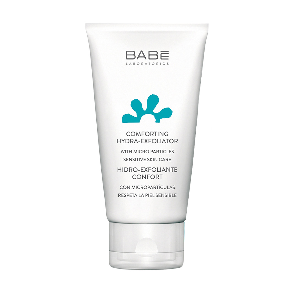 Акція на Скраб для обличчя BABE Laboratorios Comforting Hydra-Exfoliator зволожувальний, 50 мл від Eva