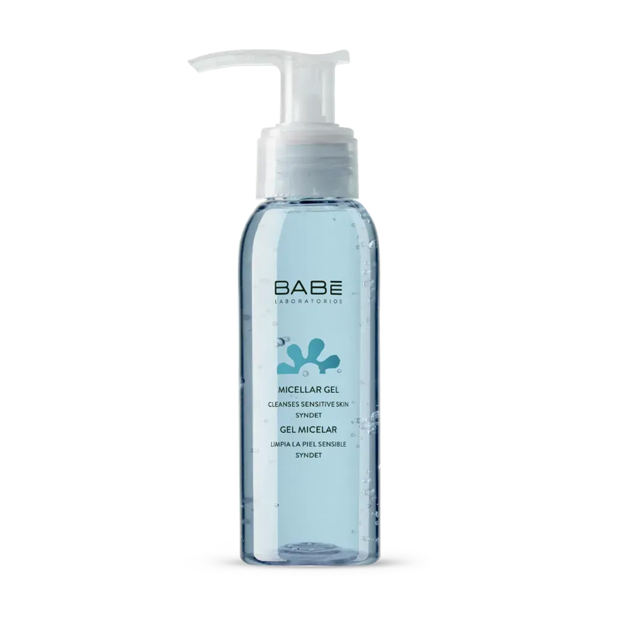 Міцелярний гель для вмивання BABE Laboratorios Soothing Micellar Gel, 90 мл (дорожня версія)
