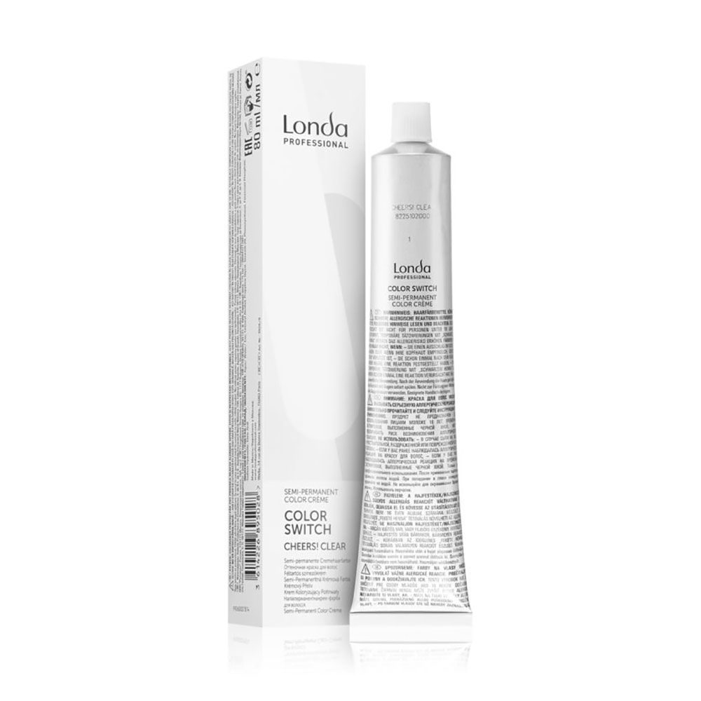 

Відтінкова фарба для волосся прямої дії Londa Professional Color Switch Cheers! Clear Прозорий, 80 мл