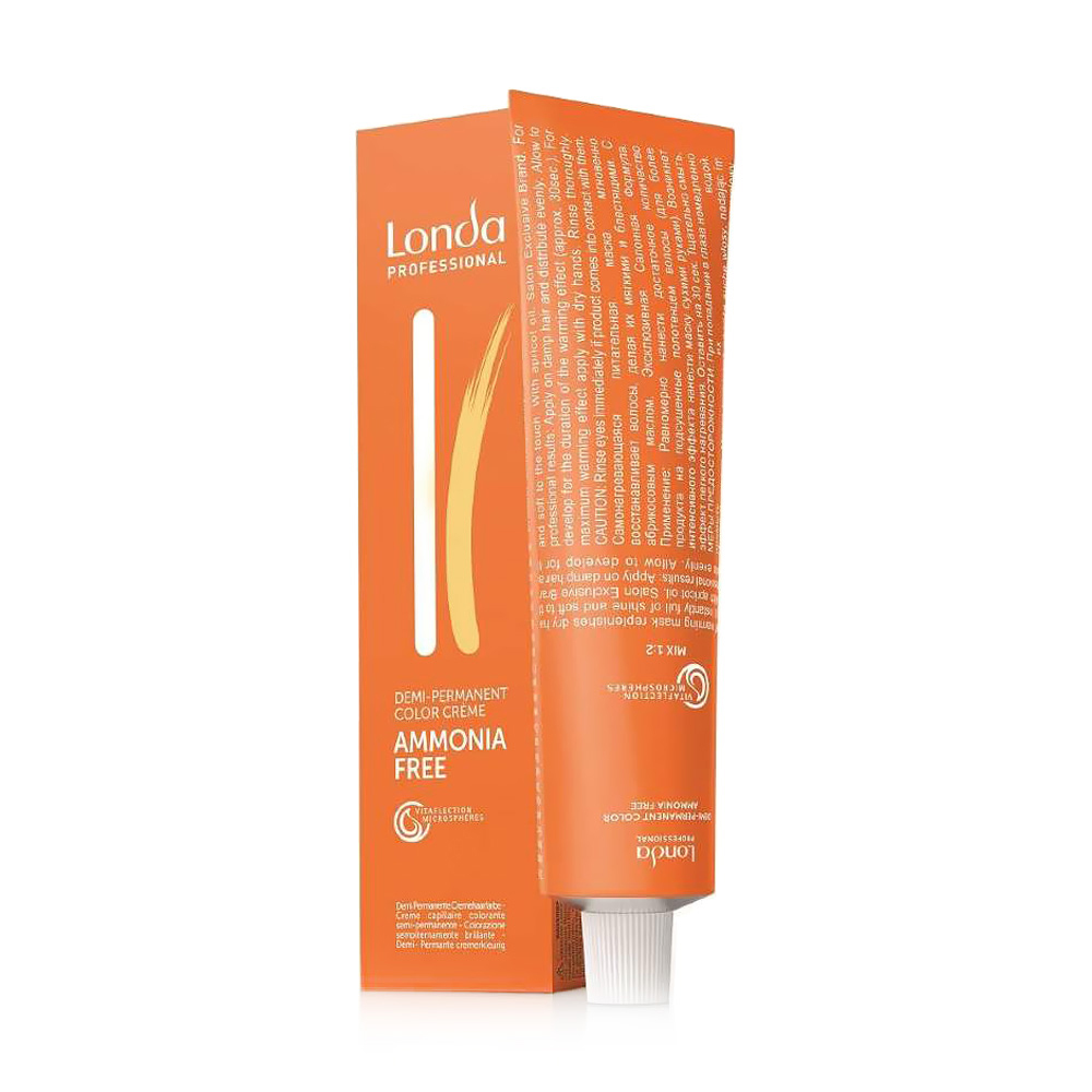 

Тонувальна крем-фарба Londa Professional Londacolor Demi Permanent 5/4 Світлий шатен мідний, 60 мл