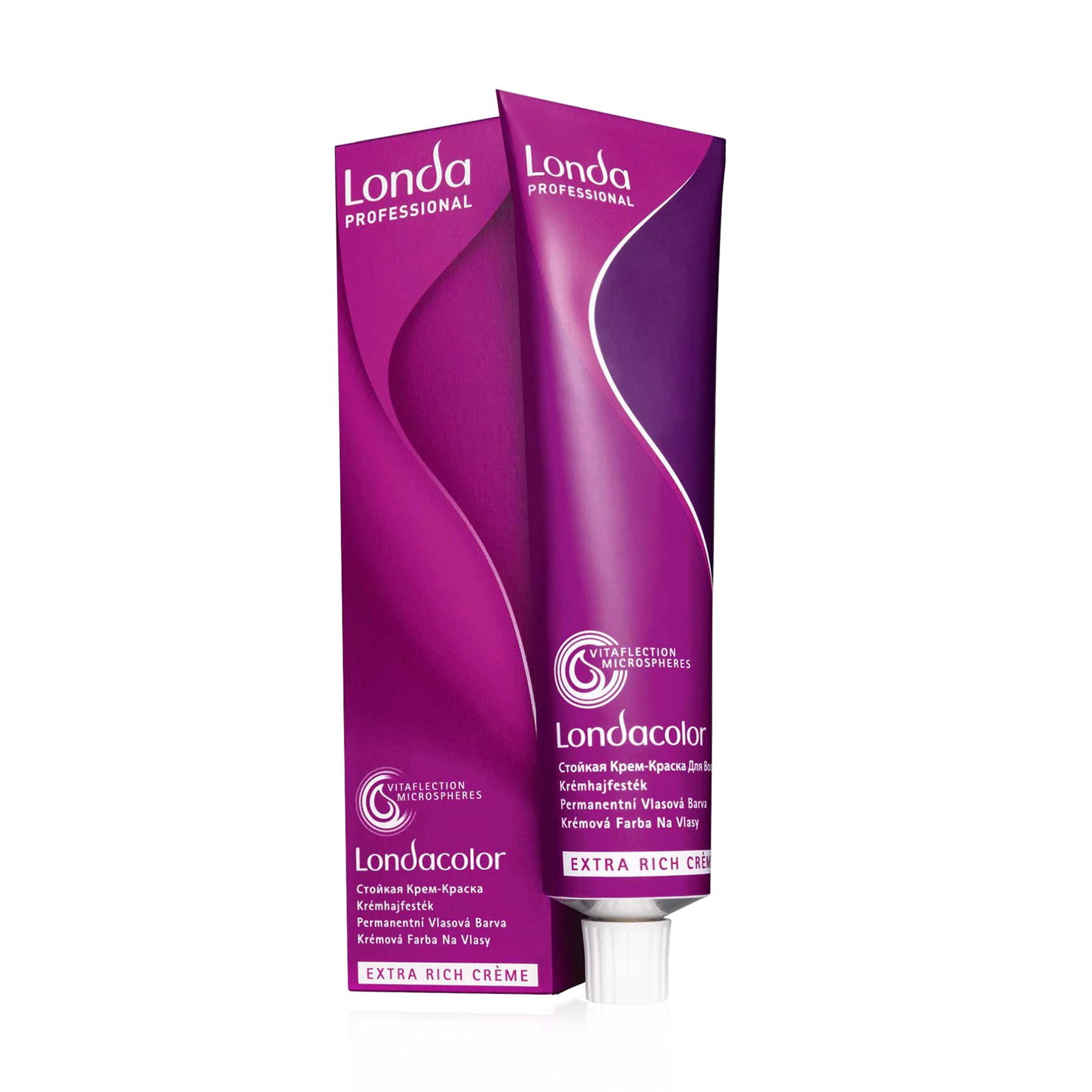 

Стійка крем-фарба для волосся Londa Professional Londacolor Extra Rich Creme 6/56 Темний блонд червоно-фіолетовий, 60 мл