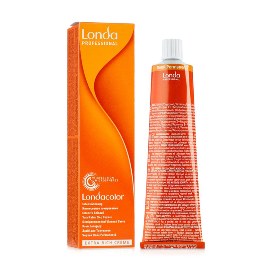 Тонувальна крем-фарба Londa Professional Londacolor Demi Permanent 9/16 Дуже світлий блонд попелясто-фіолетовий, 60 мл