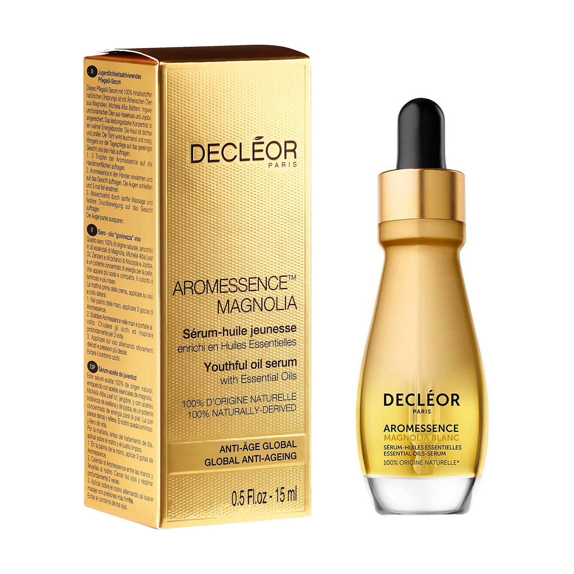 

Уцінка! Сироватка для обличчя Decleor Aromessence Magnolia Youthful Oil Serum з ефірною олією магнолії, 15 мл